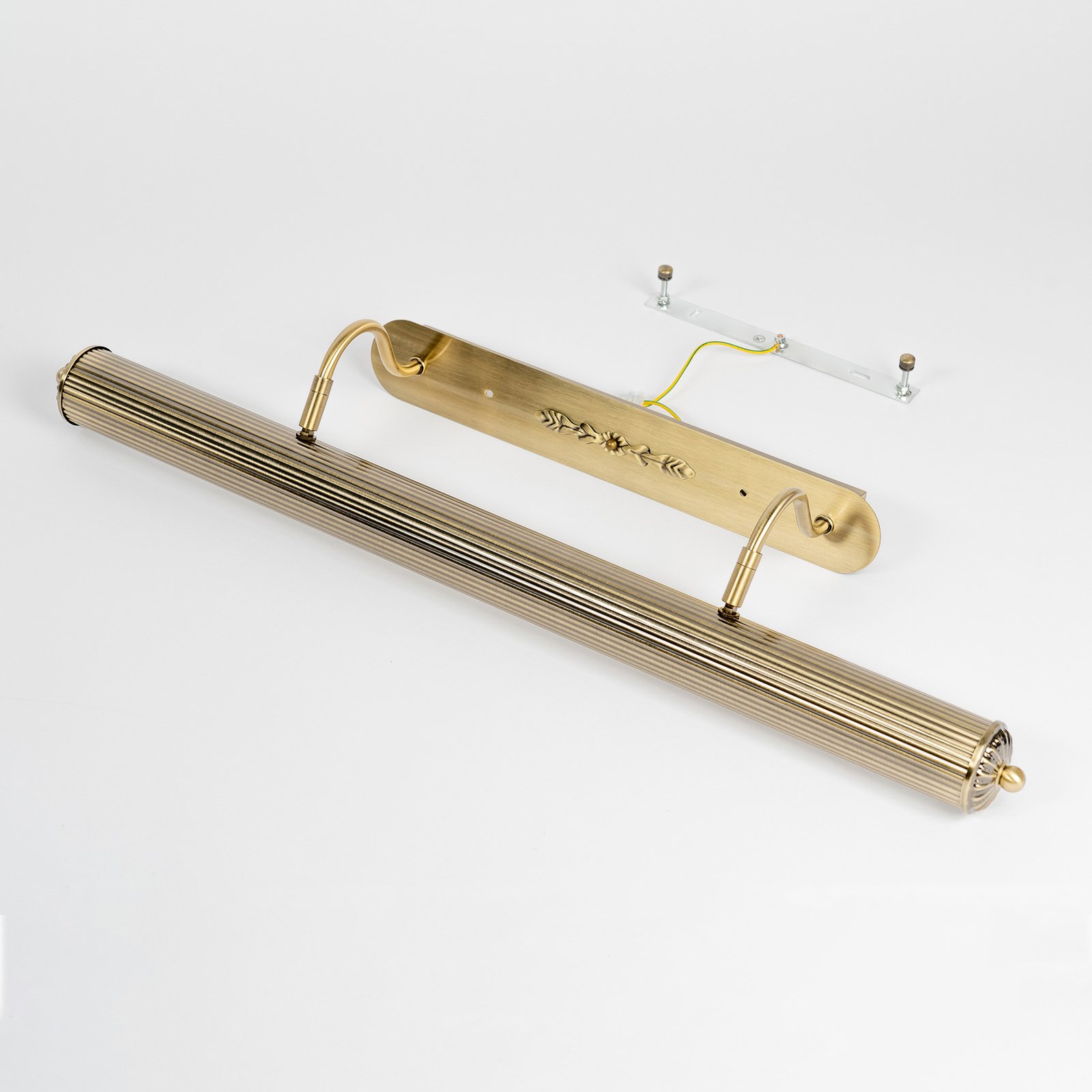 Joely Vegglampe Old Brass - Lindby