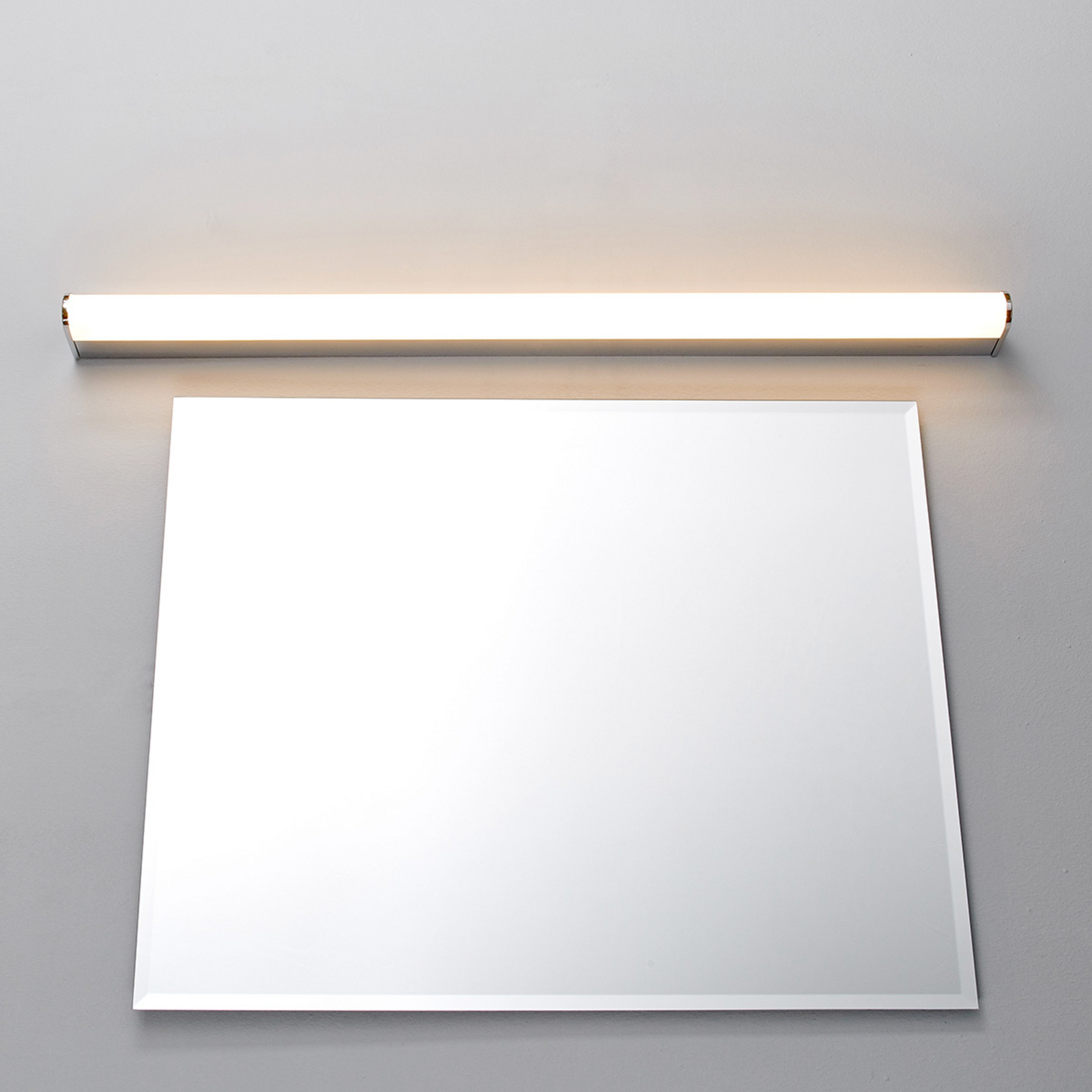 Philippa Round LED Lampa Ścienna L88 Chrome/White - Lindby