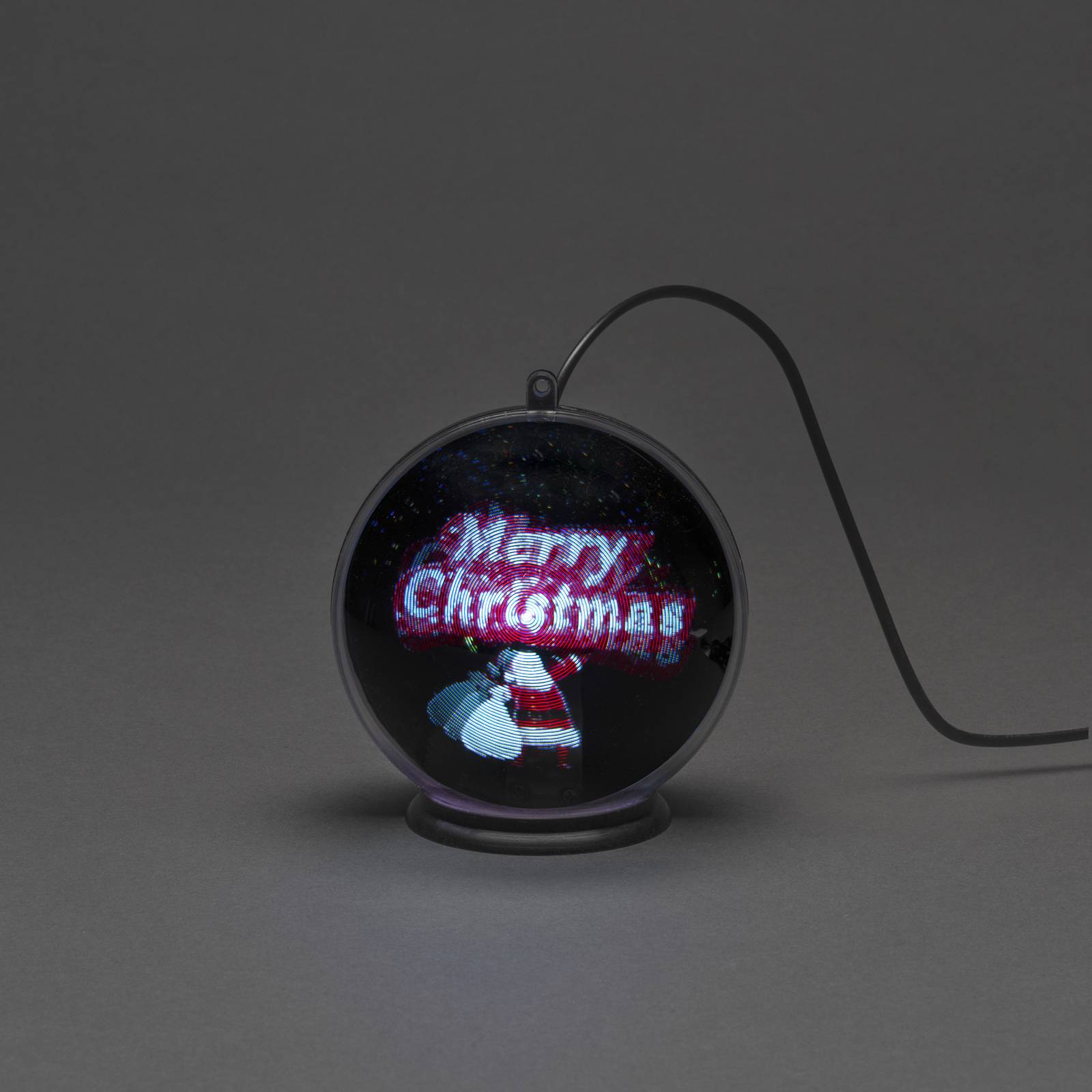 Kula hologram 3D Merry Christmas, 42 LED