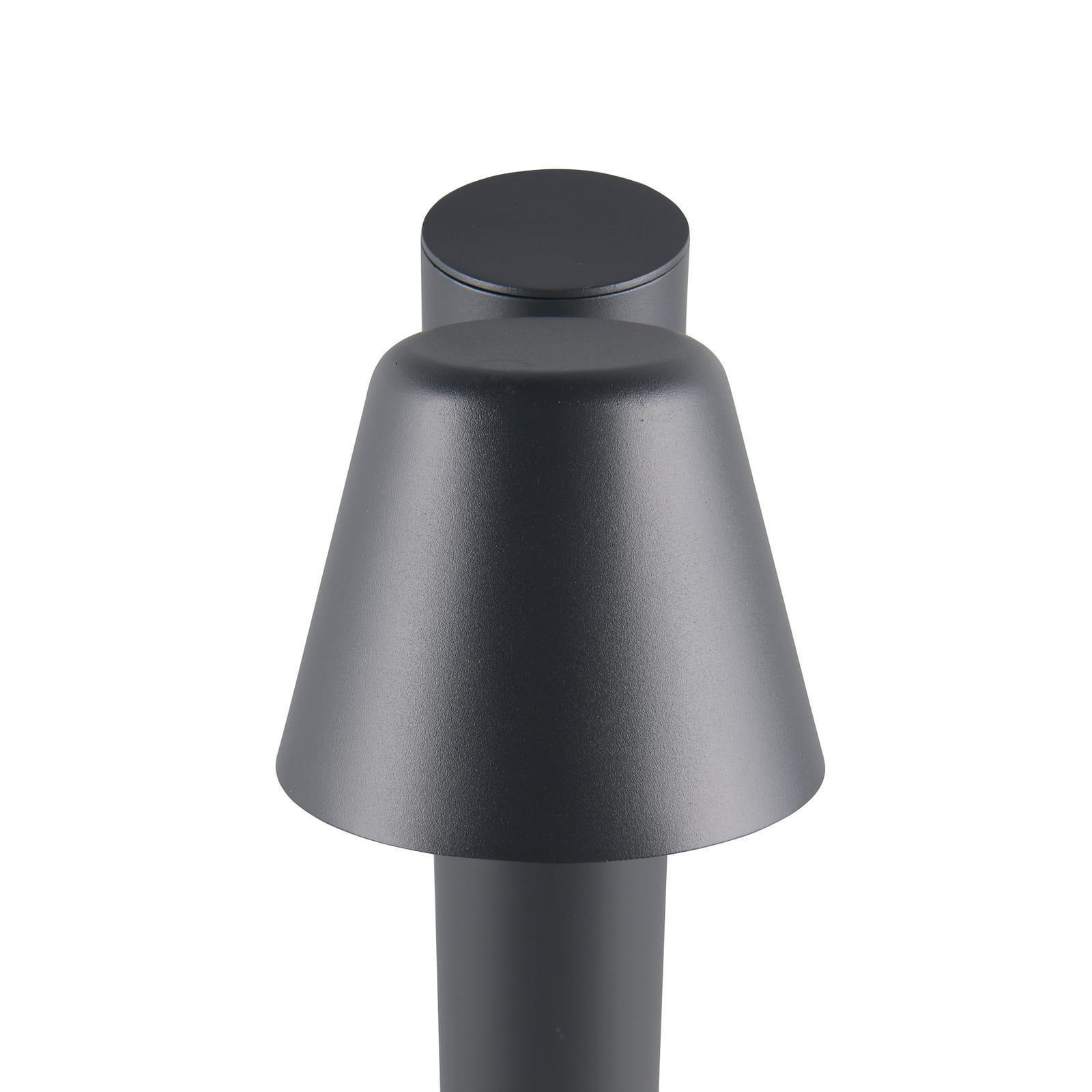 Stojalo za svetilko Beni, črno mat, višina 60 cm, kovina