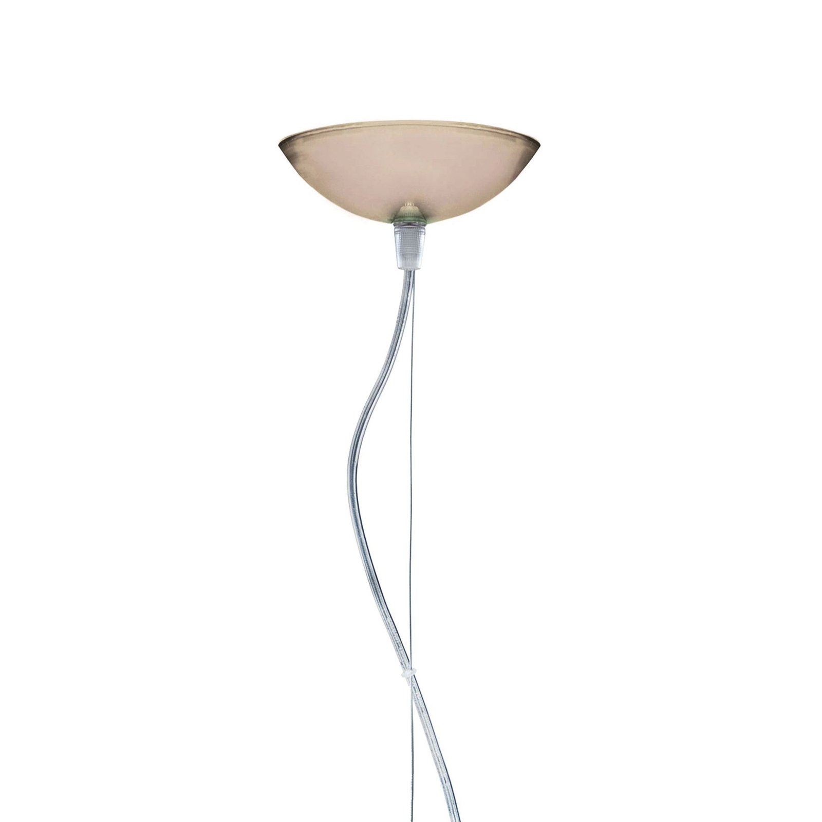 Kartell FL/Y hængelampe, Ø 52 cm, brun