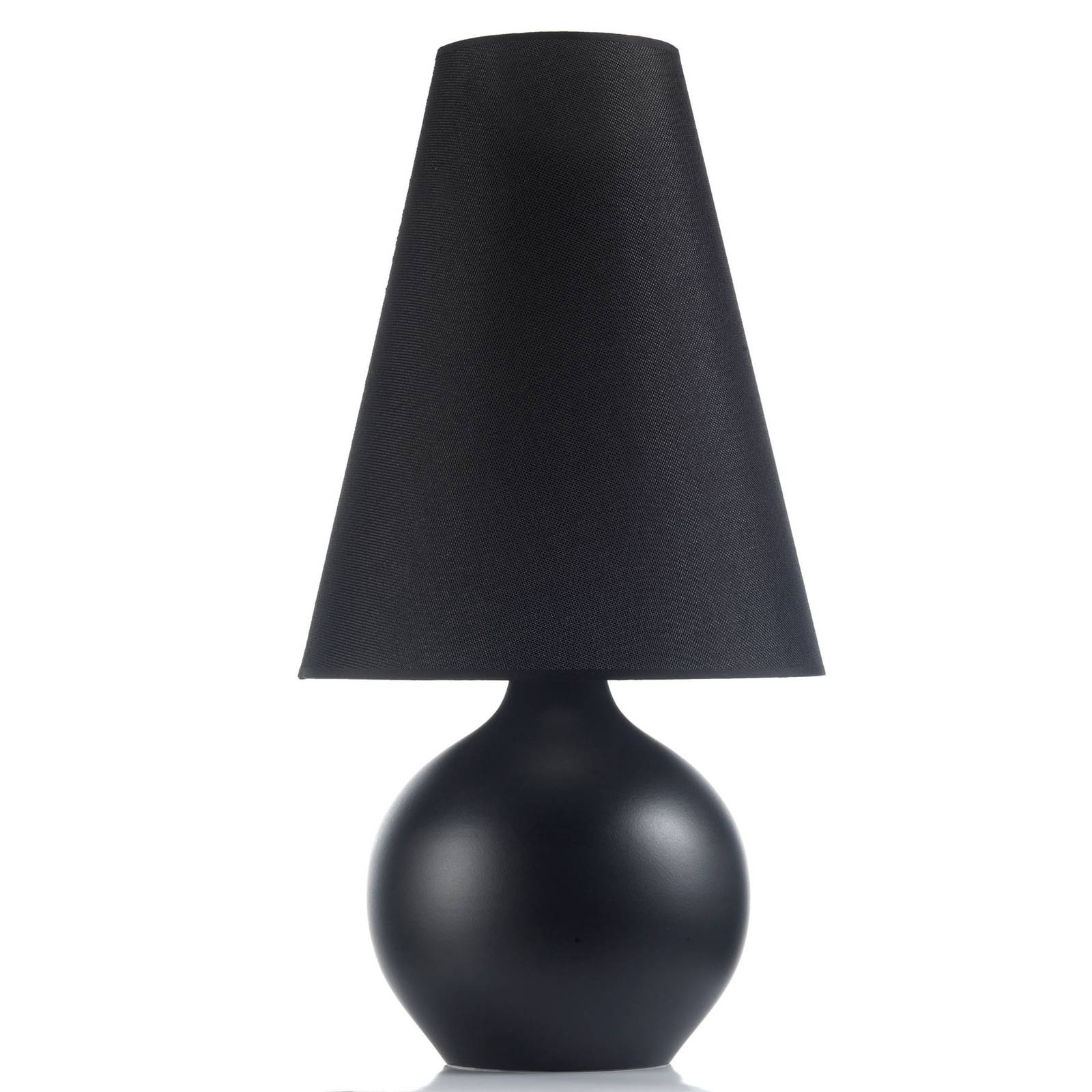 Lampe à poser Sfera, hauteur 70 cm, noire