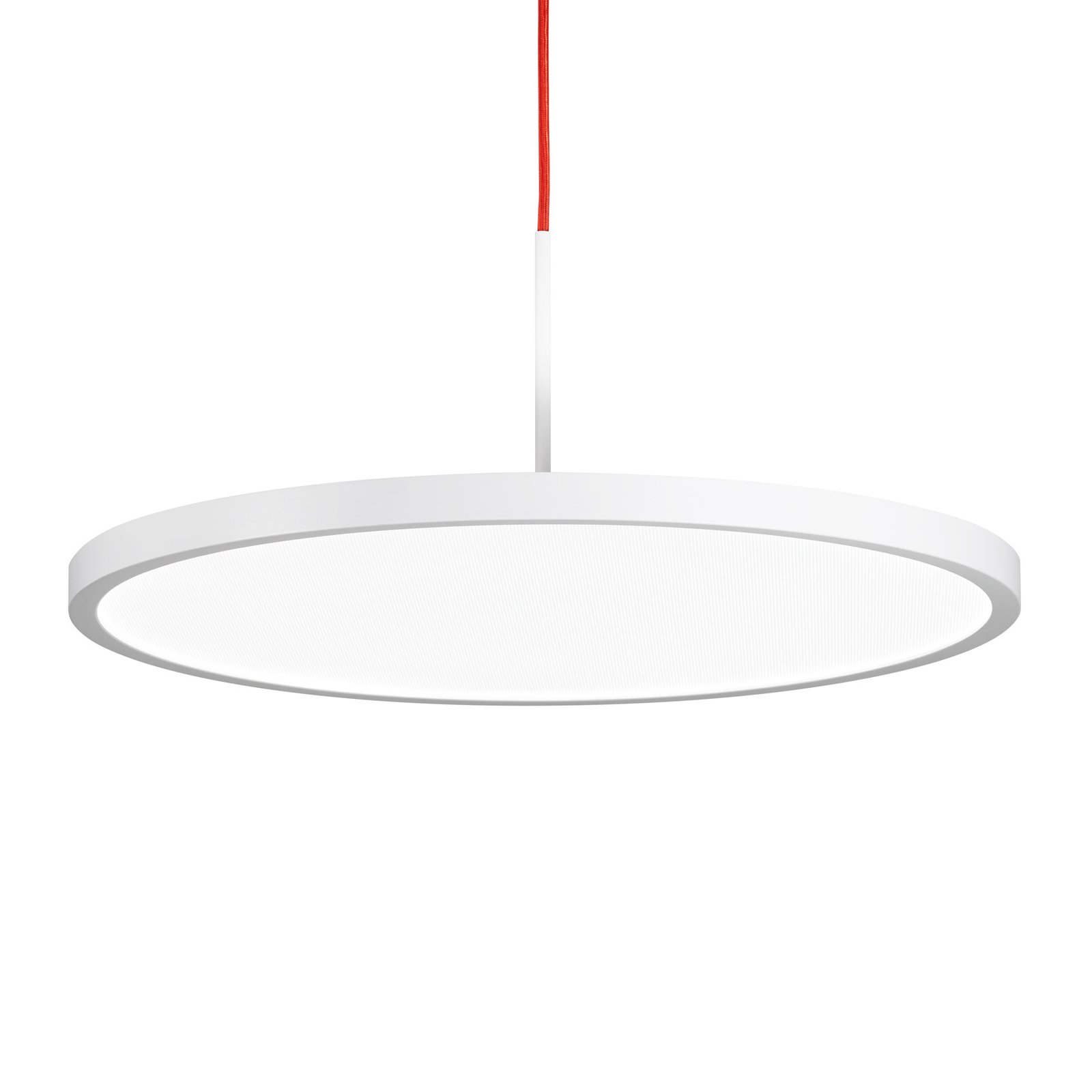 VIVAA 2.0 VTL LED hanging lamp 60cm red cable CCT