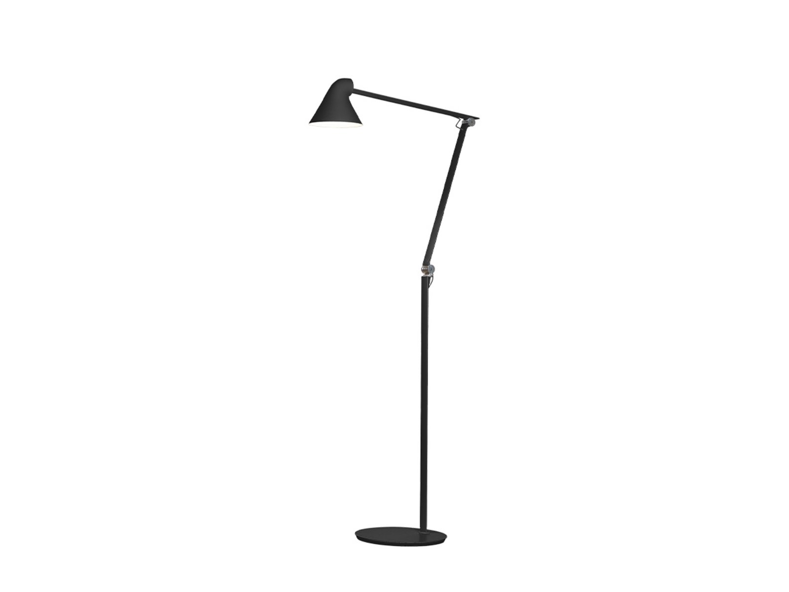 NJP Stojaca Lampa 3000K Black - Louis Poulsen