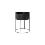 Plant Box na Rastliny Black Round - Ferm Living