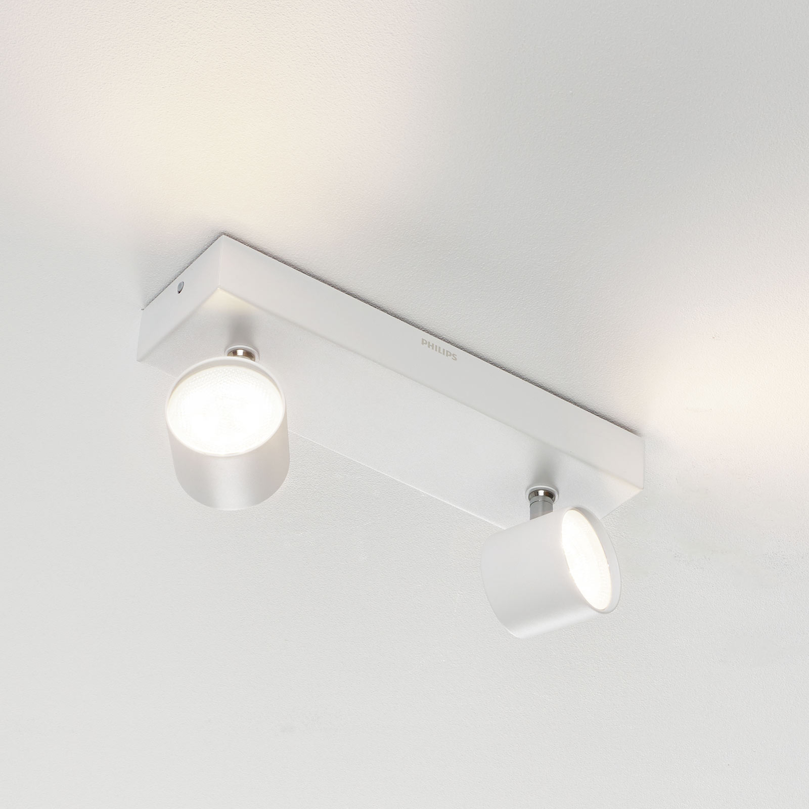 Tarief acuut Productie Star 2-lamp LED spot, warmglow, wit | Lampen24.nl