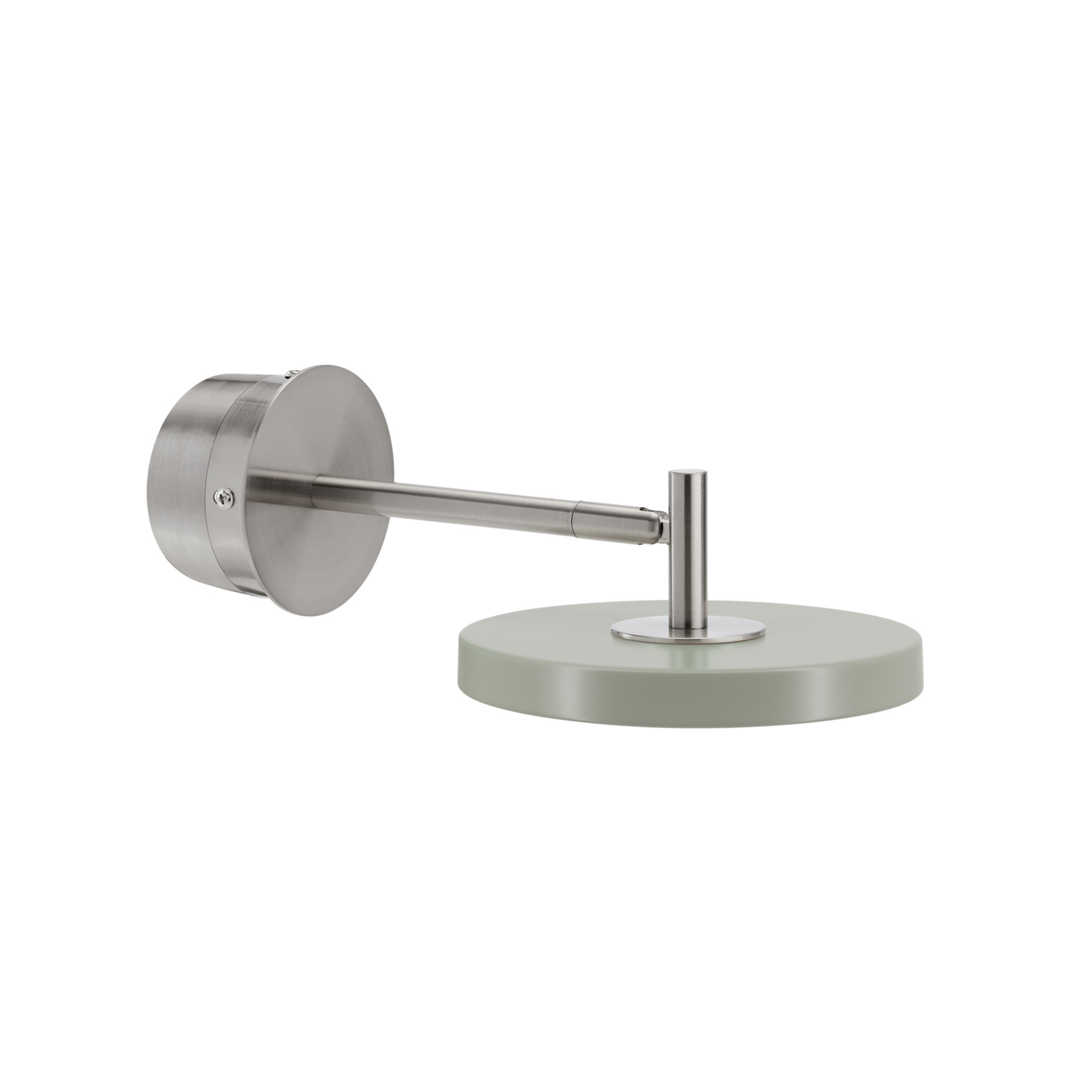 Asteria Short LED-Wandlampe, oliv, Stahl, Hardwire - UMAGE