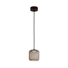 Bover Nans S/16 Lámpara colgante exterior LED, marrón