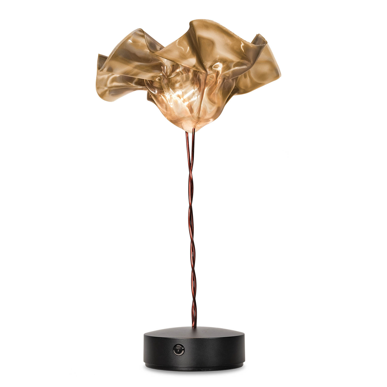 Lafleur Battery Lámpara de Sobremesa Black/Golden - Slamp