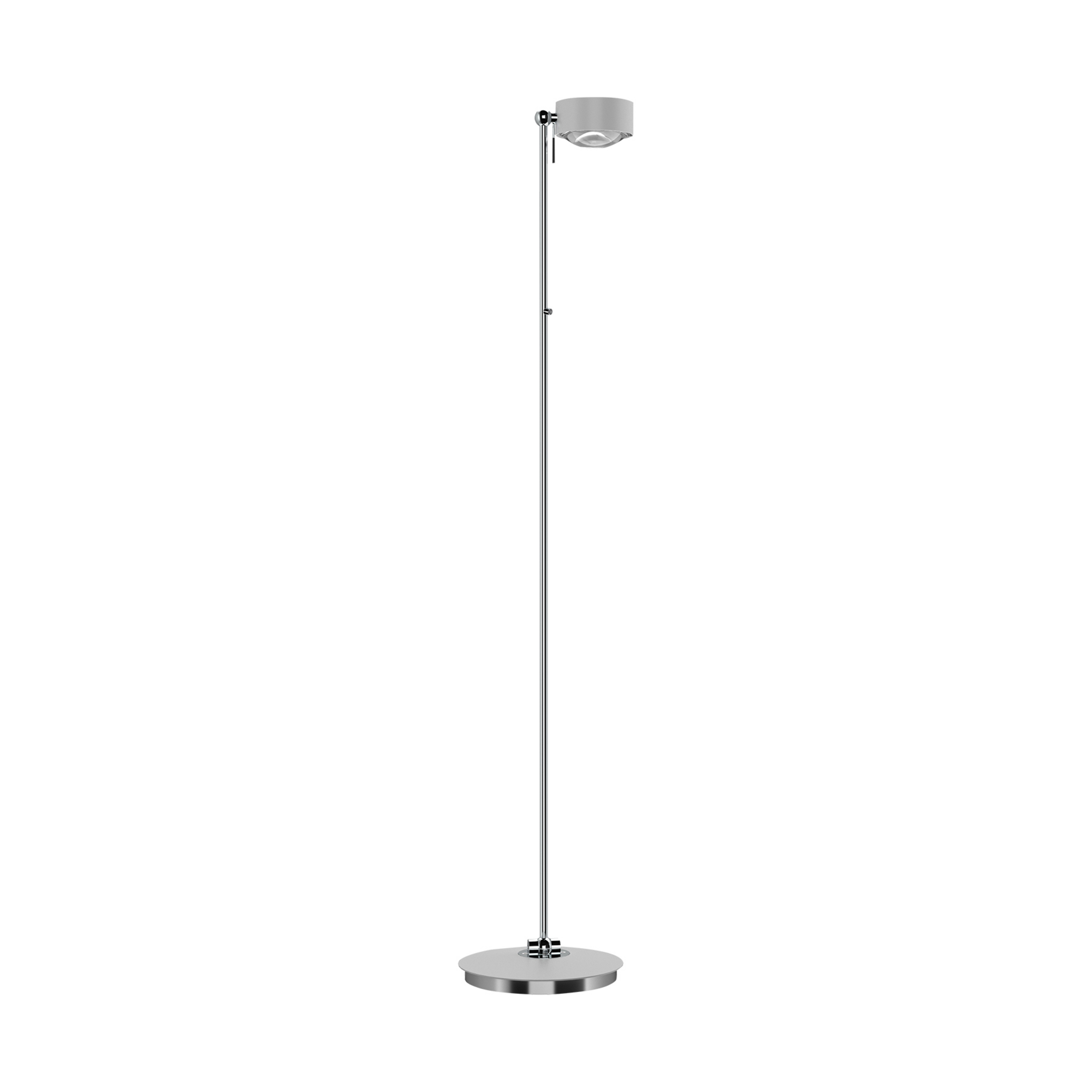 Puk Maxx Floor Mini LED мат/прозрачен, бял мат/хром