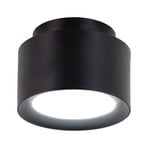 Trimes LED downlight, Ø 14 cm, black, CCT, step-dim