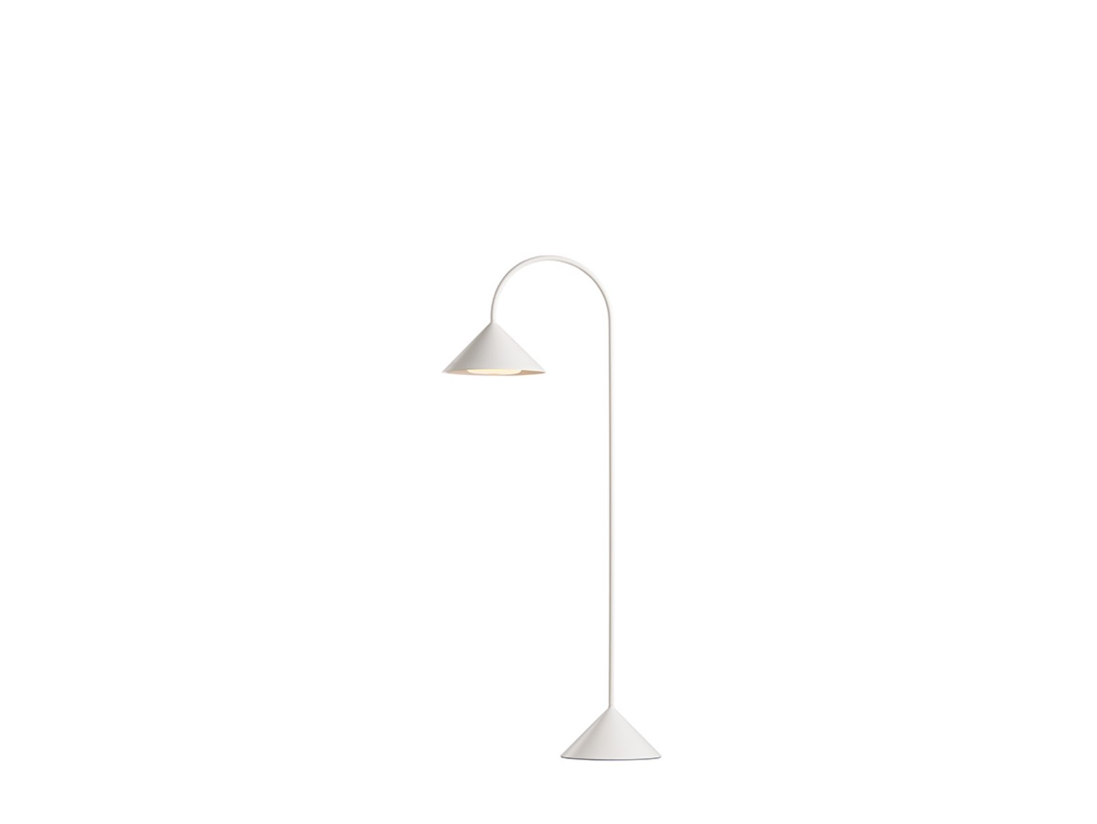 Grasp Portable Lampadar H72 Matt White - Frandsen