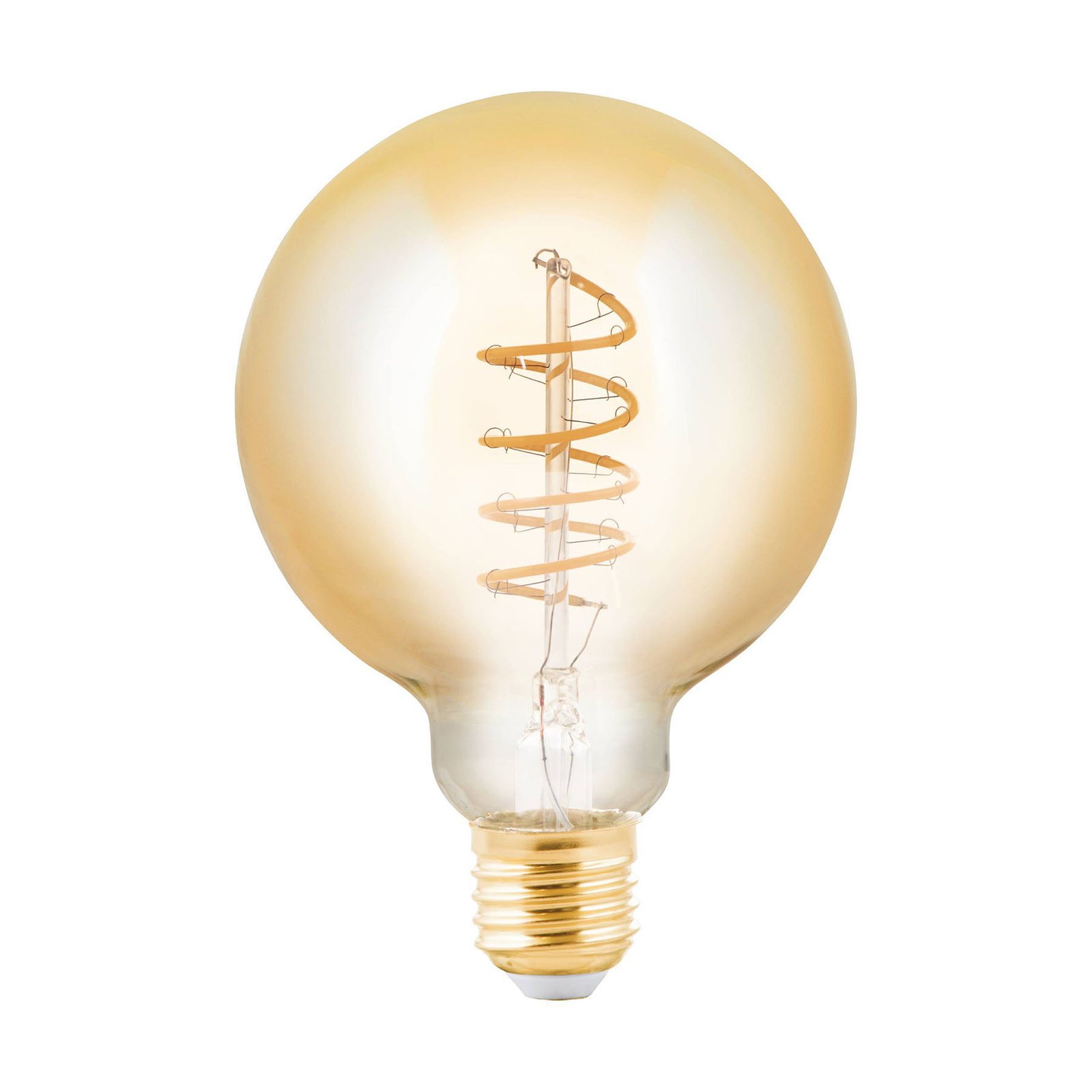 LED globe bulb E27 4W amber