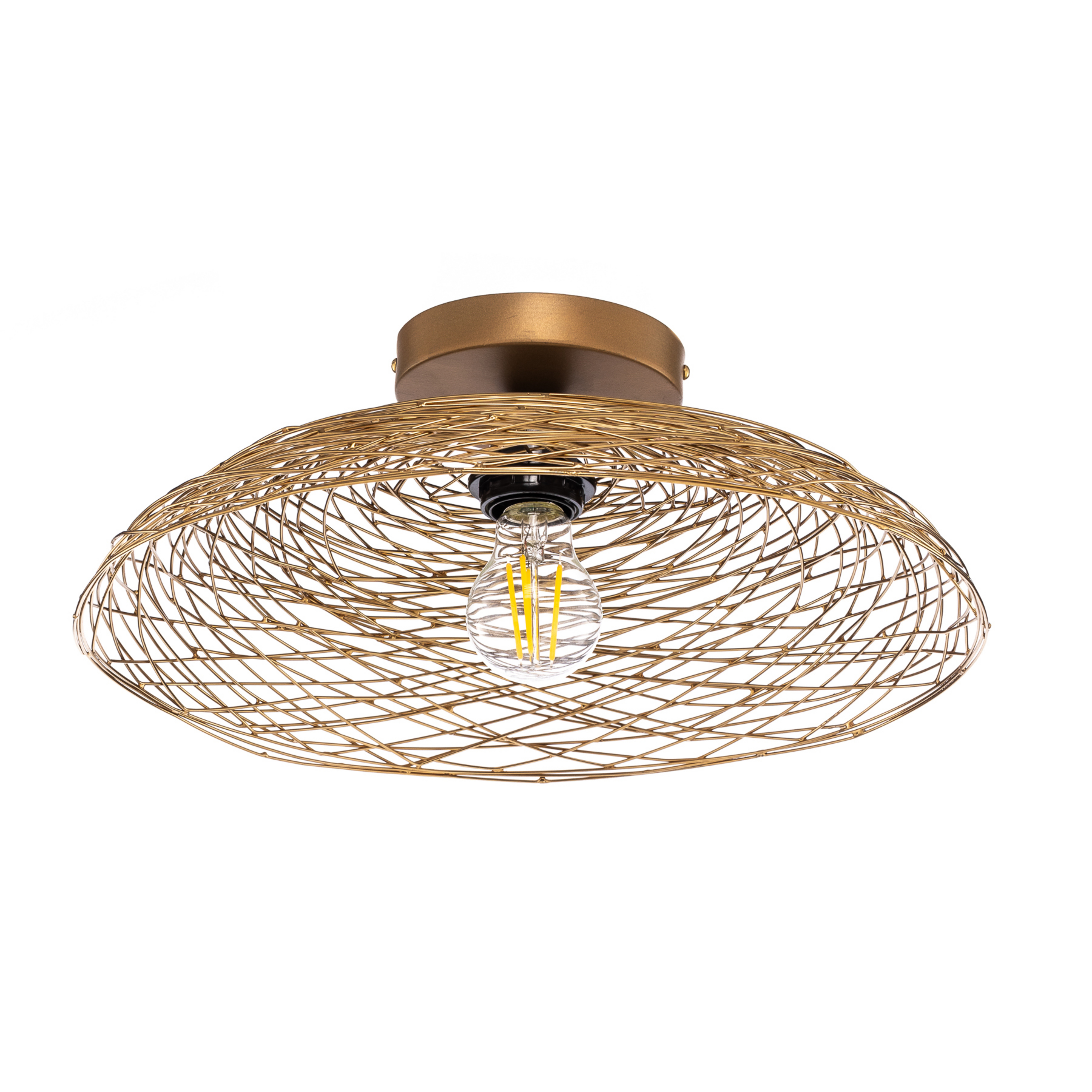 Thorian Ceiling Lamp Ø40 Gold - Lindby