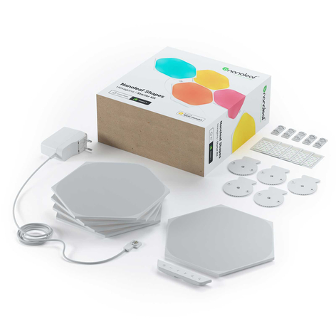 Nanoleaf Shapes Hexagons, Starter Set, 5 Panels