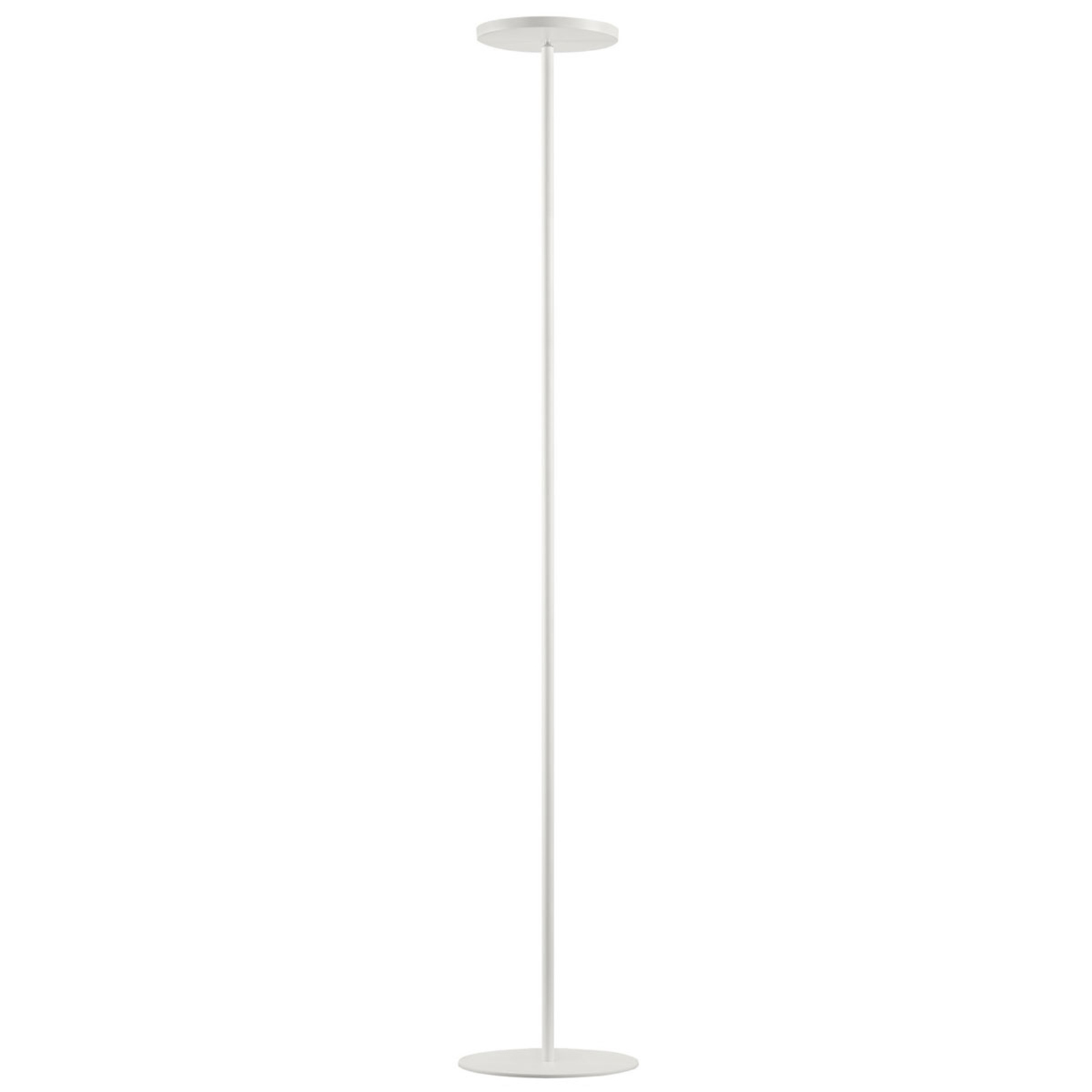 Joshua LED floor lamp in white