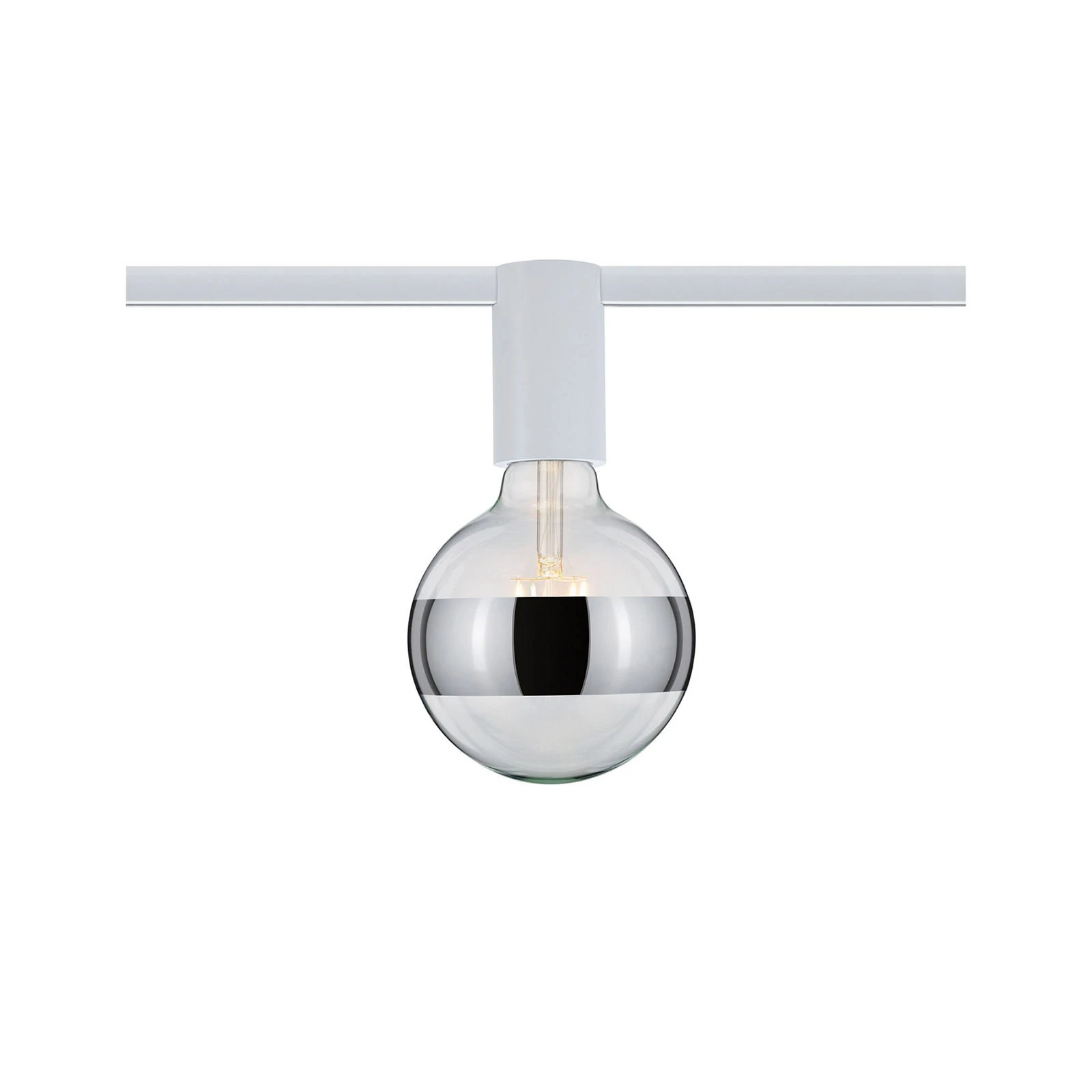 Paulmann URail Ceiling Socket E27, weiß
