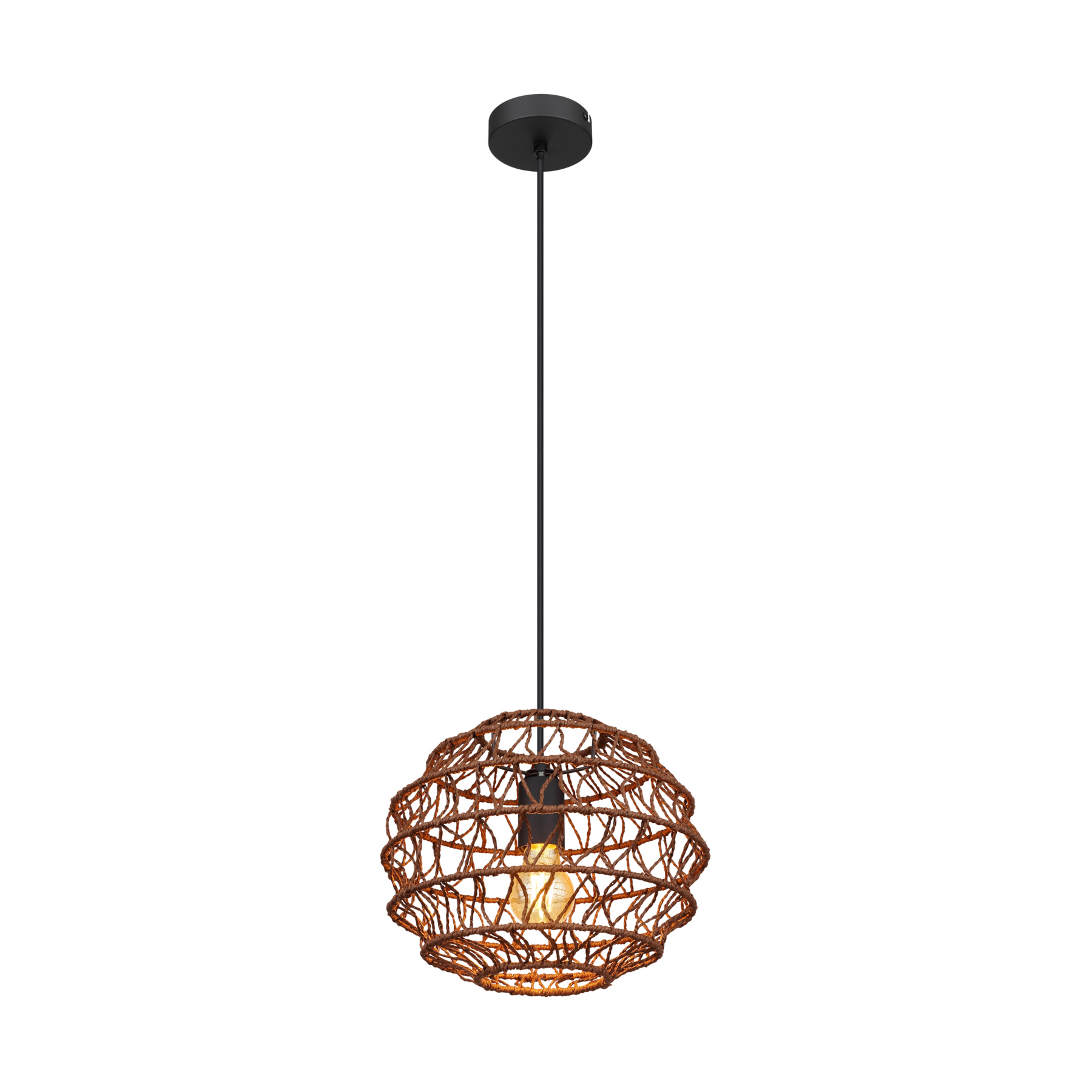 Senni rippvalgusti, pruun, Ø 29 cm