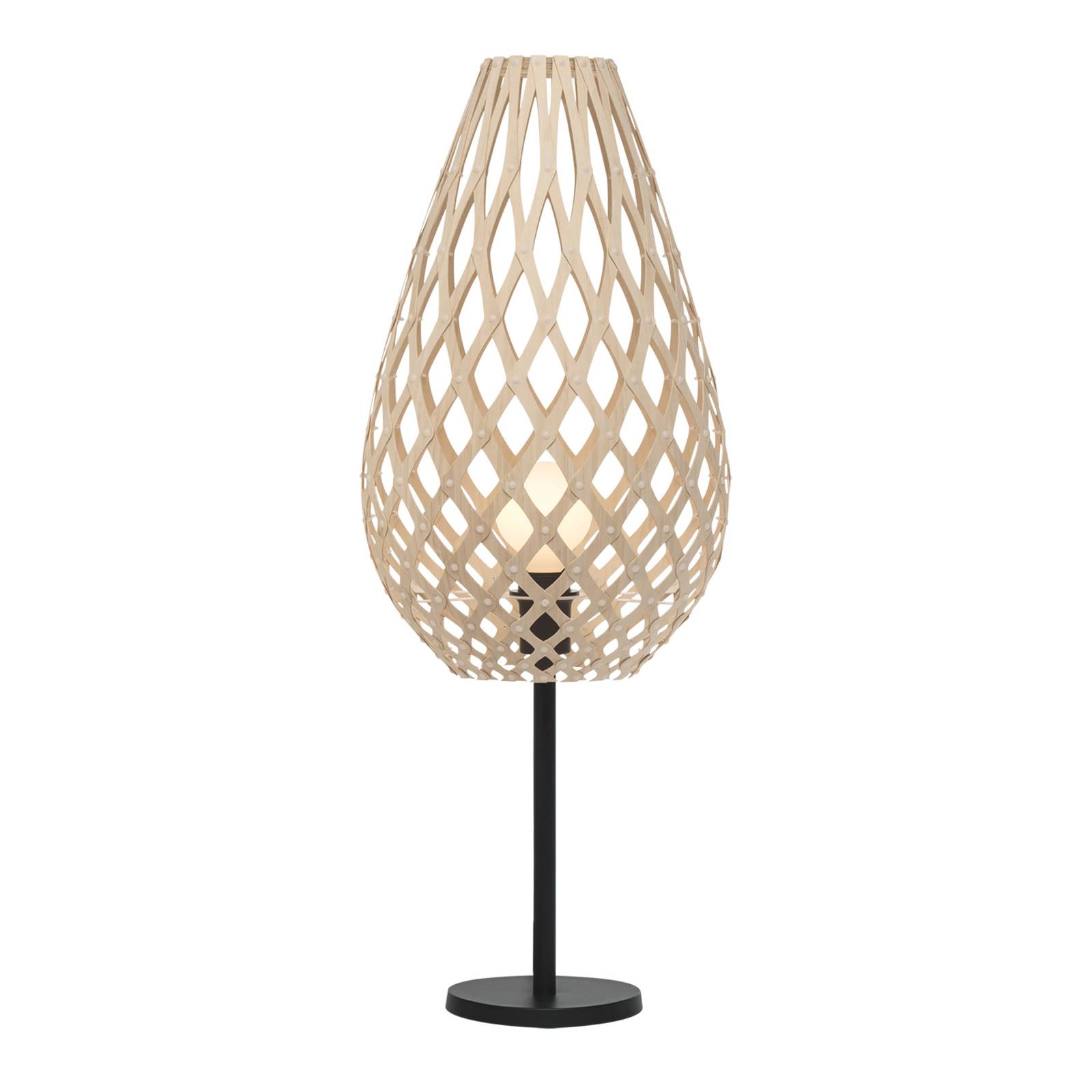 E-shop david trubridge Koura stolová lampa bambus