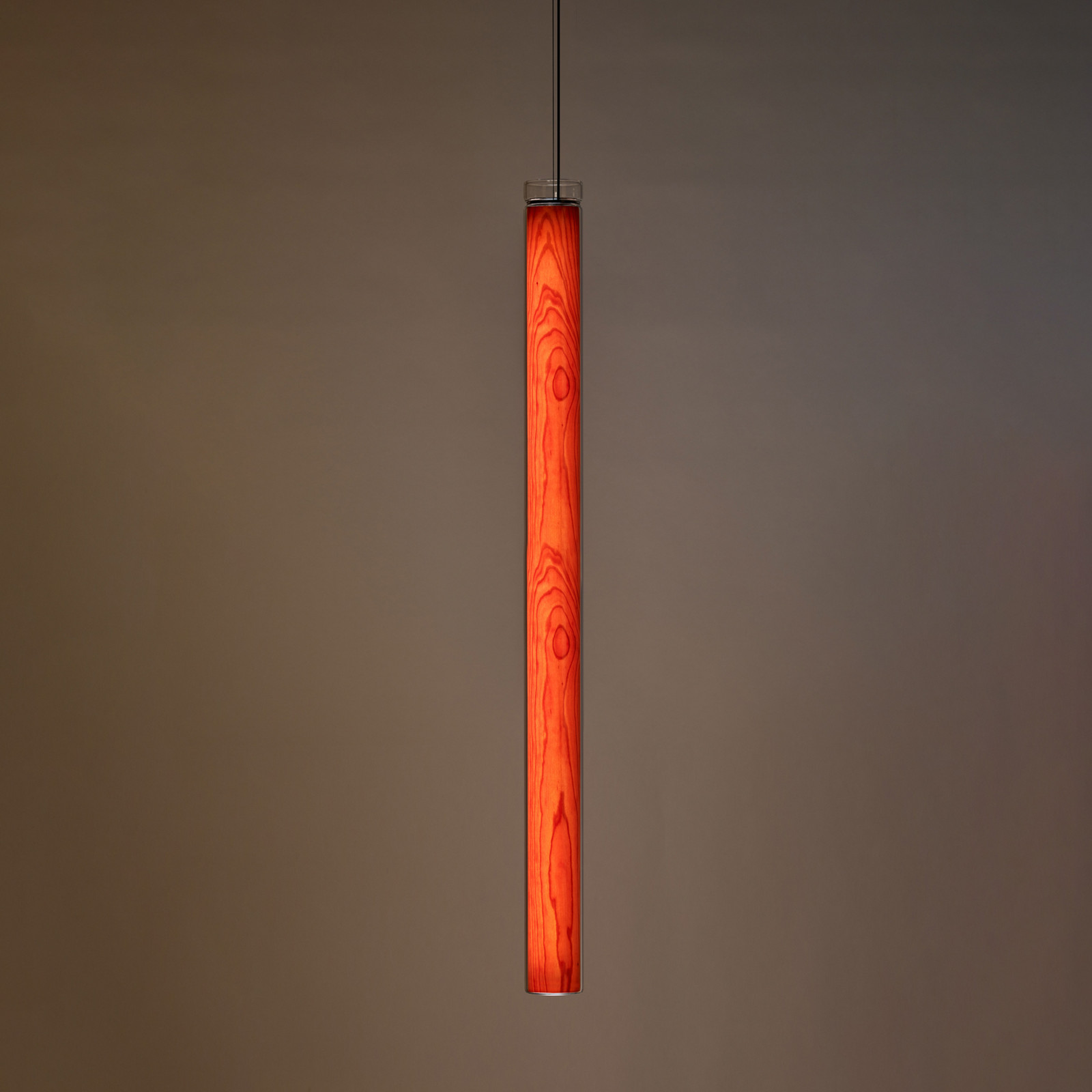 LZF Estela SV lampă suspendată LED 90 cm cireș