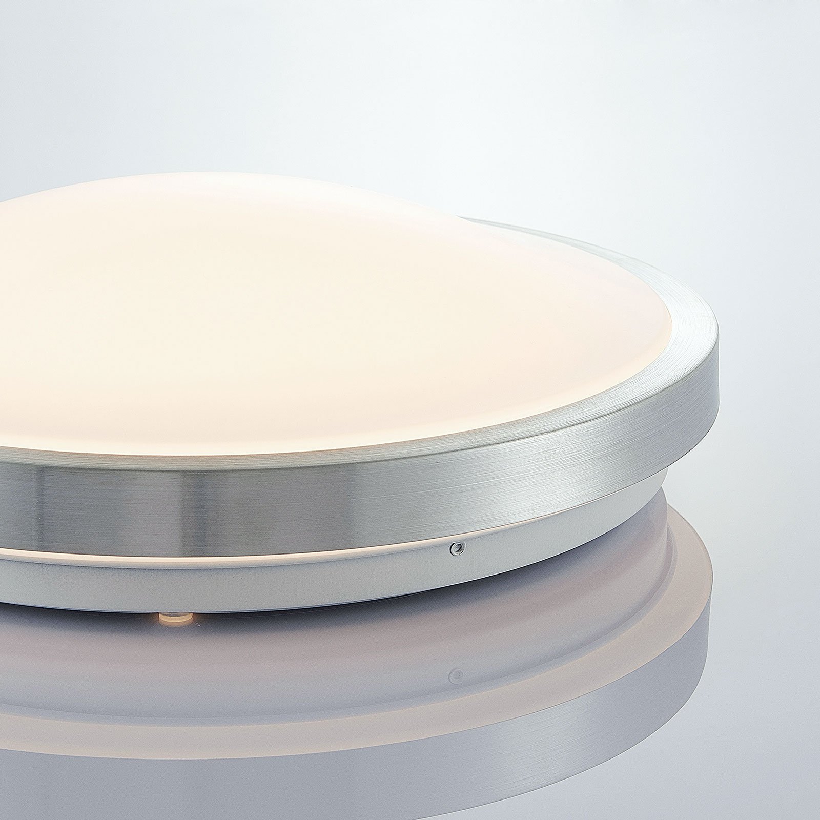 Emelie Round LED Plafonieră Ø35 Alu - Lindby