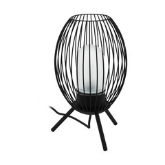 EGLO Fusignano venkovní stolní lampa, černá