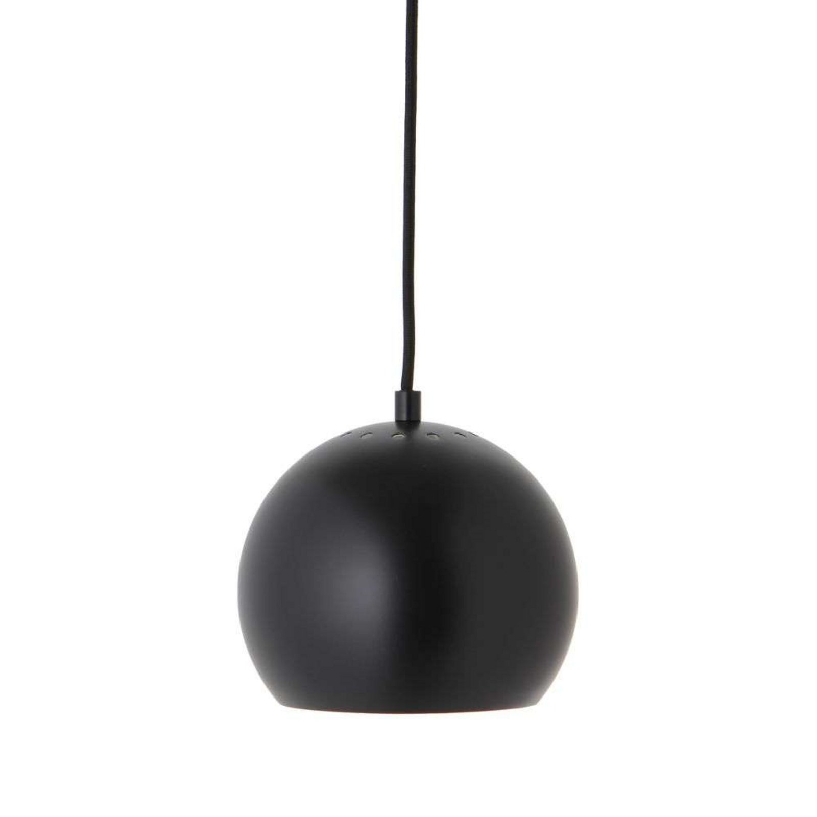 Ball Lustră Pendul Ø18 Matte Black - Frandsen