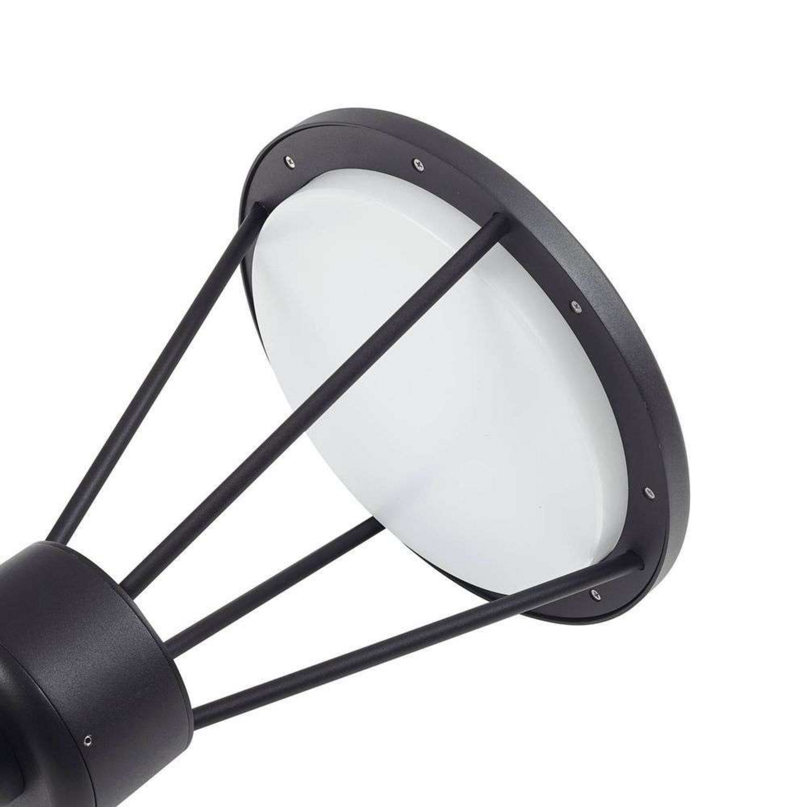 Elario LED Lámpara de parque H222 Negro - Lucande