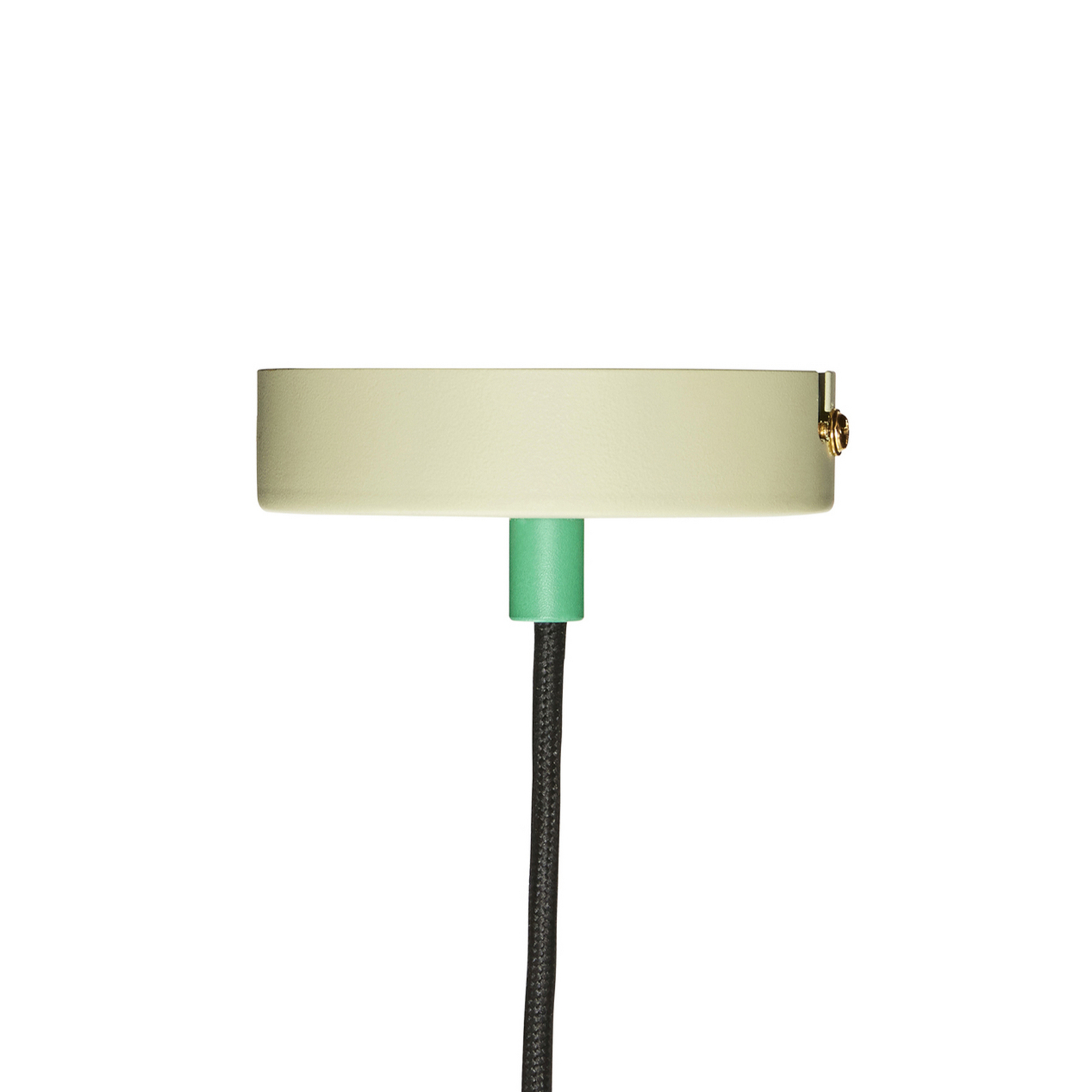 Hübsch Crayon pendant light, green/light green, iron, E27