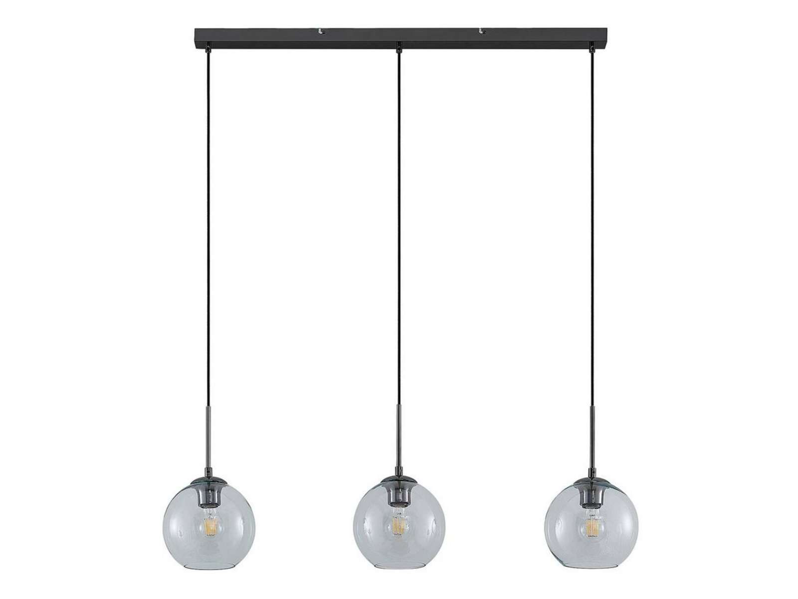 Firano 3 Lustră Pendul Clear/Metal - Lindby