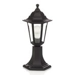 Nane Garden Lamp Black/Clear - Lindby