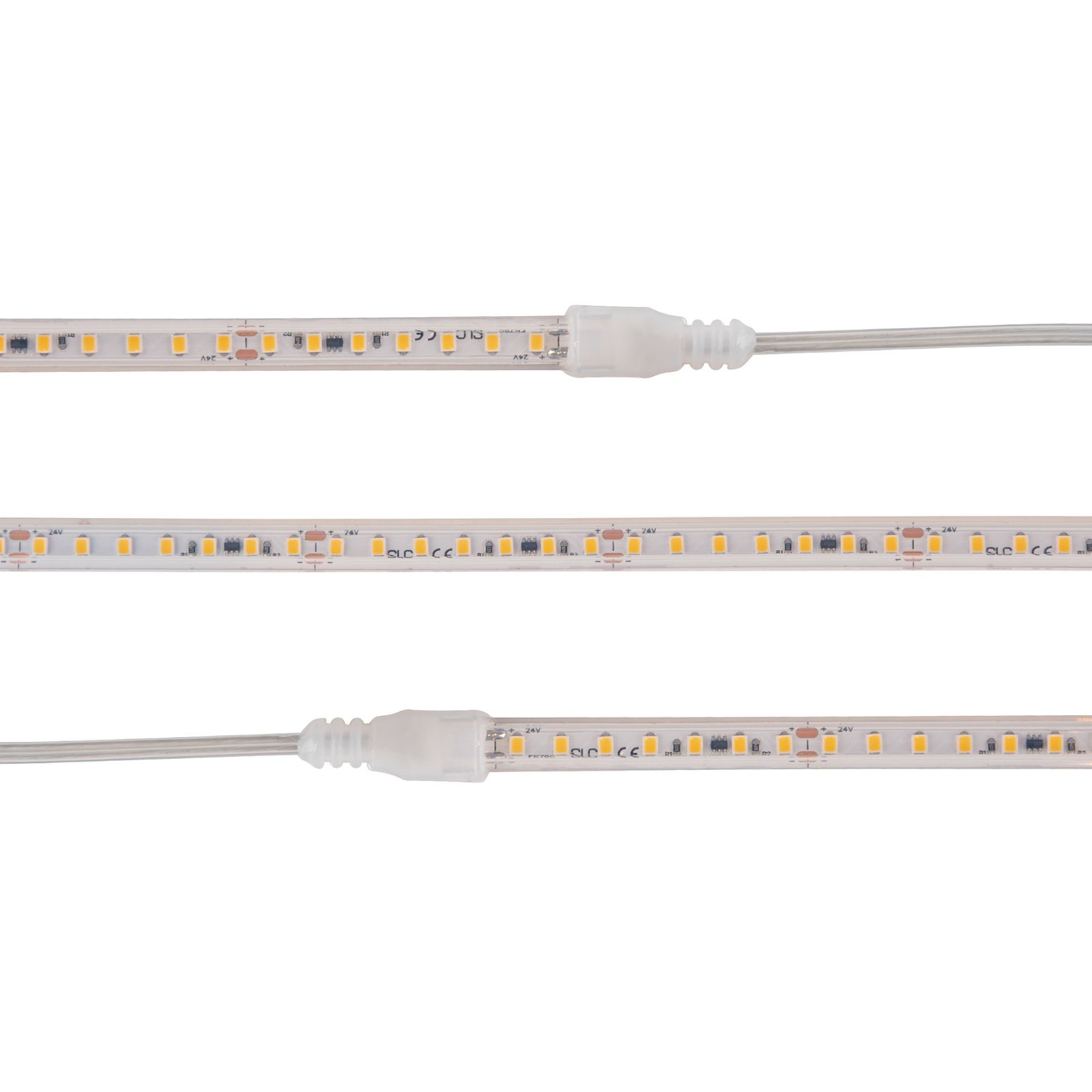 SLC LED strip Sauna up to 105°C, 24V IP67 5m