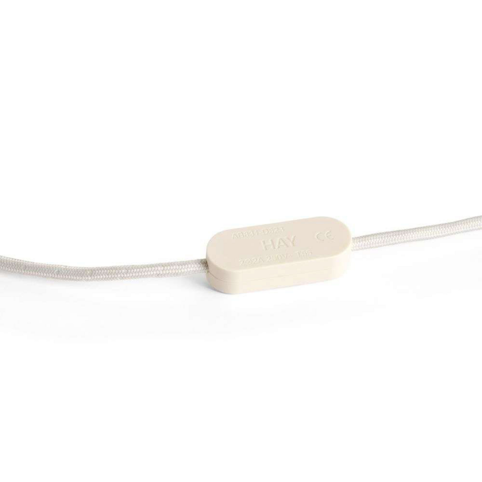 Common Lámpara de Sobremesa Cord Set Clay White - Hay