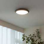 LED-Außendeckenlampe Naira m. Sensor, grau