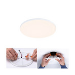 Paulmann Veluna Edge LED-Einbauleuchte IP44 3.000K