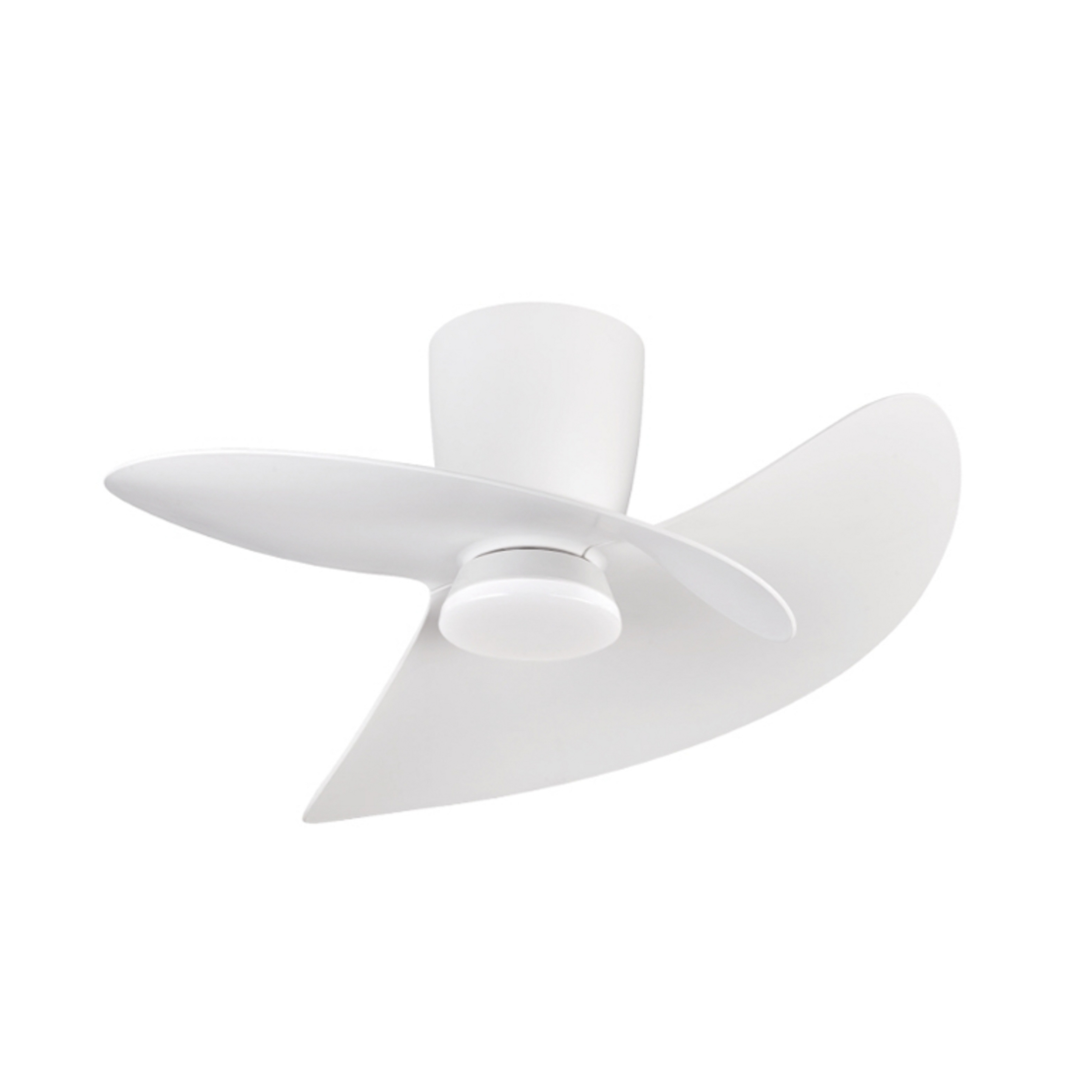 Ventilateur de plafond LED Ona blanc DC silencieux CCT 70 cm - Mantra