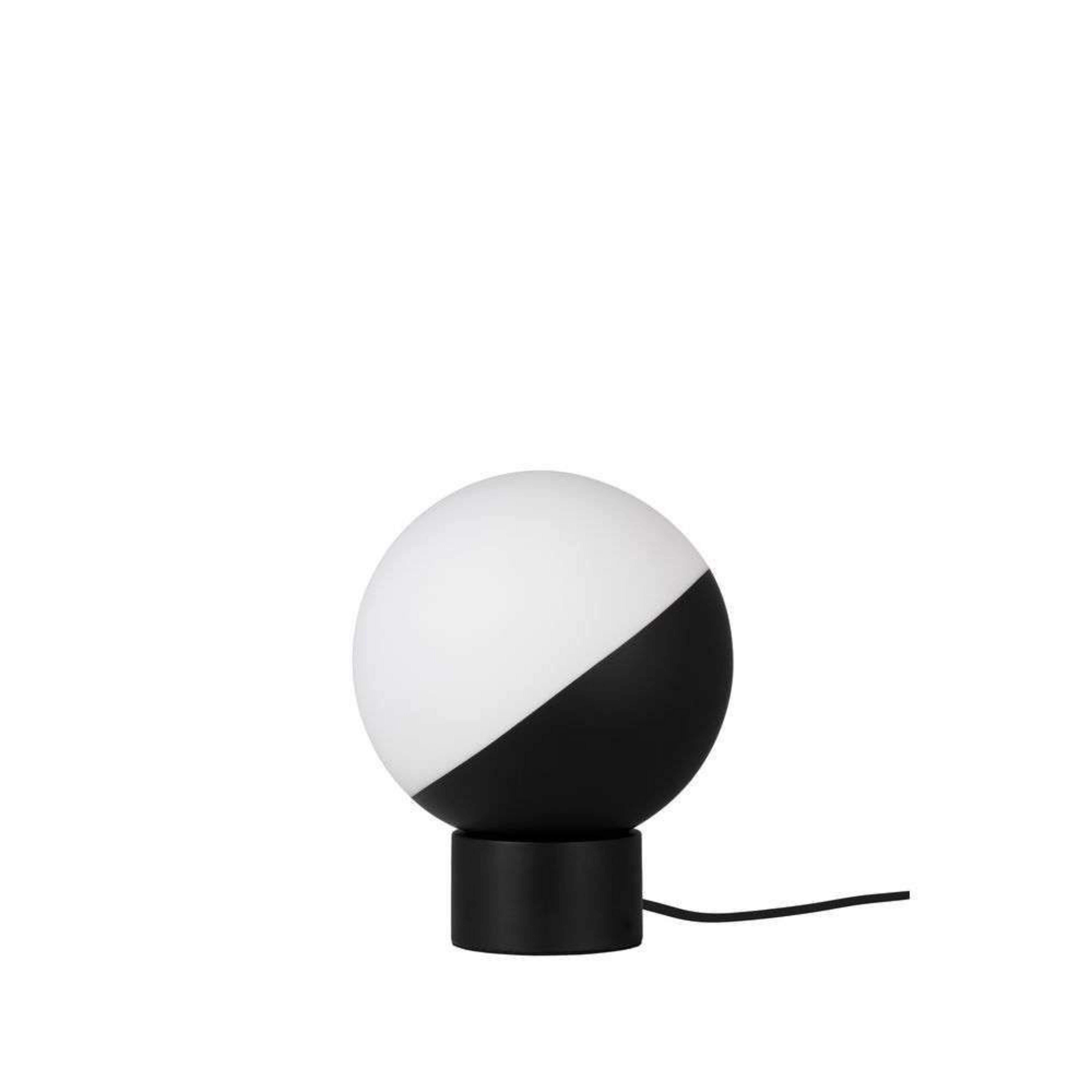 Contur 20 Lampada Da Tavolo Nero/Bianco - Globen Lighting