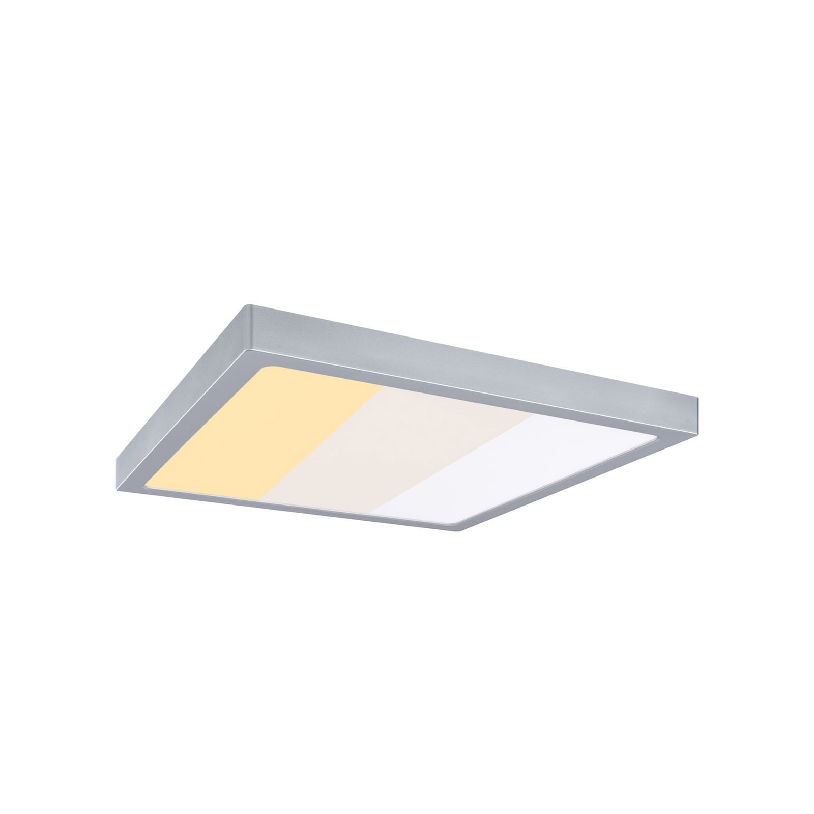 Paulmann LED-panel Abia 2, lengde 40 cm, krom, CCT, plast Paulmann LED-panel Abia 2, lengde 40 cm, krom, CCT, plast