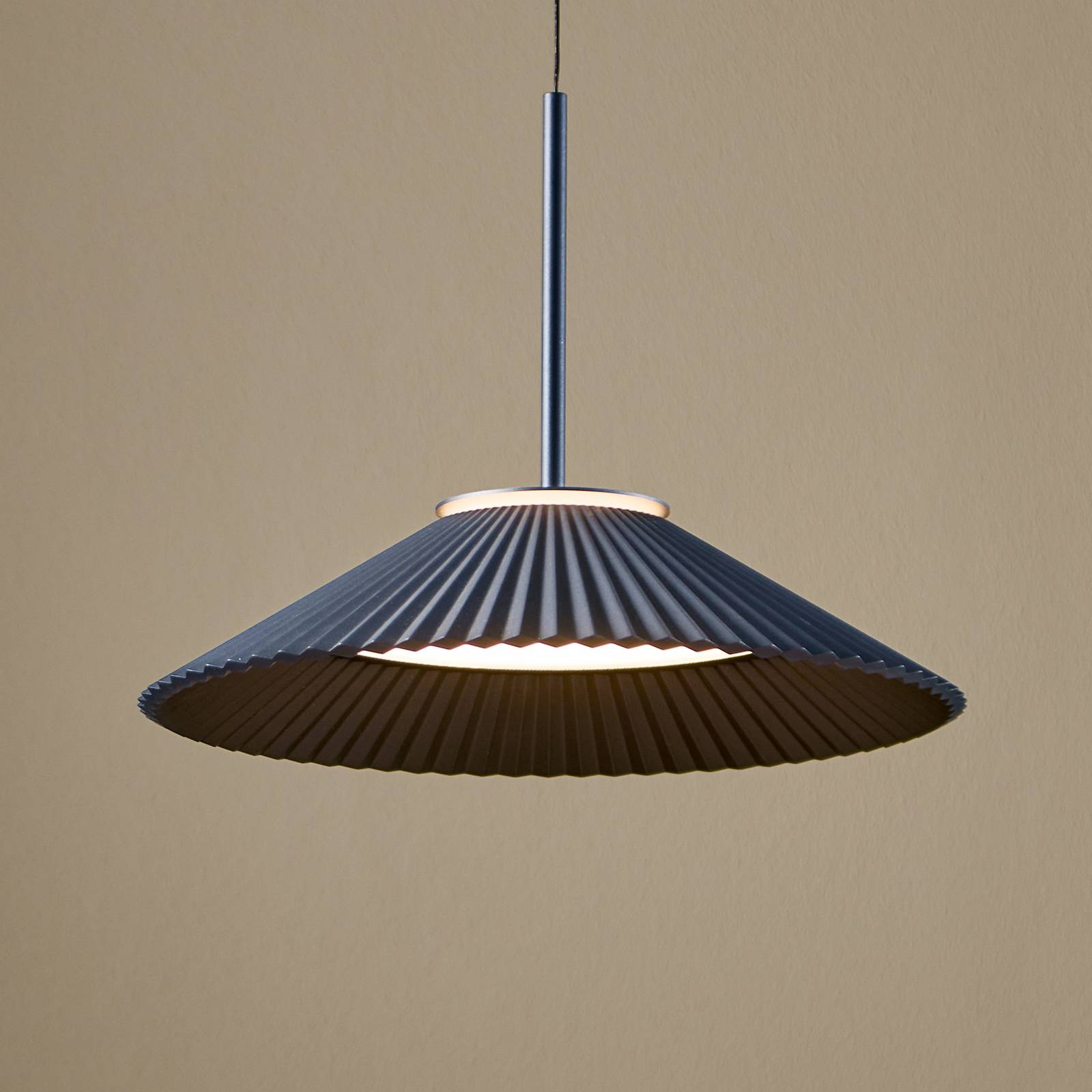 Żyrandol LED LOOM DESIGN „Ballerina”, ciemnoniebieski, Ø 35 cm