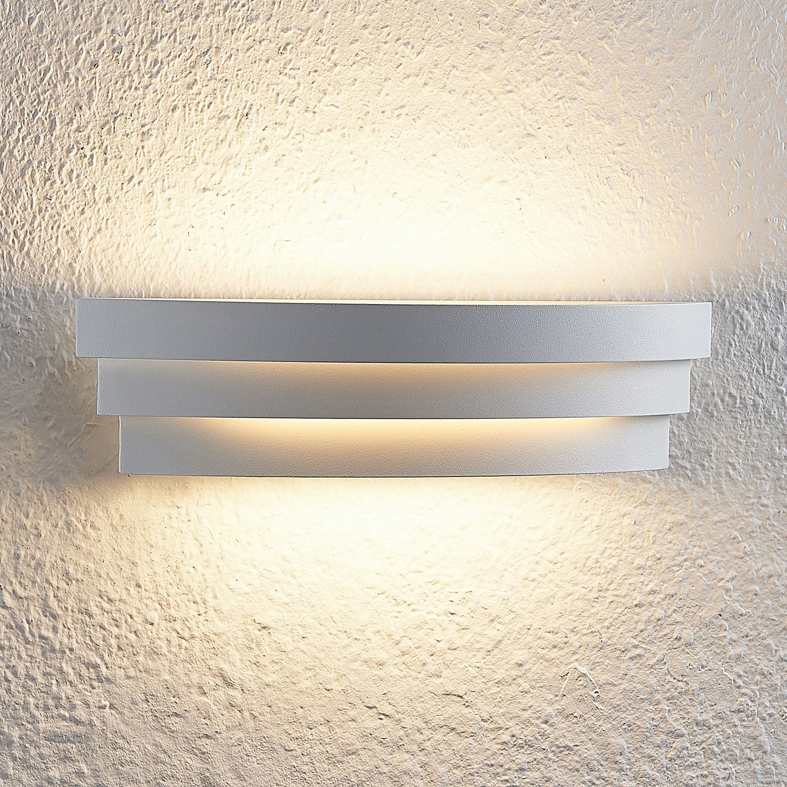 Arcchio Harun LED wandlamp in wit, 30 cm