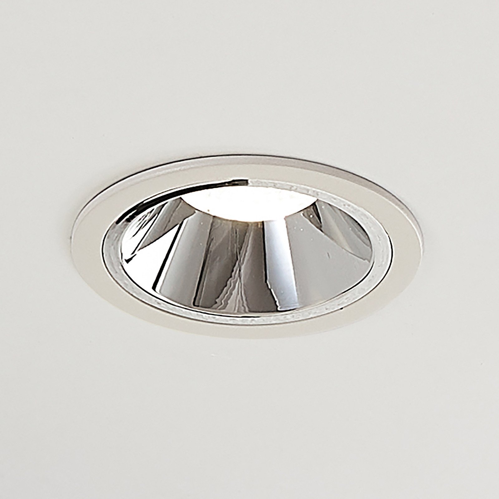 Arcchio Fedor LED spotlight 40° 4,000 K 25.2 W, for Living / Dining Room, aluminium, steel, plastic, 25.2 W, energy efficiency: A+, H: 9 cm