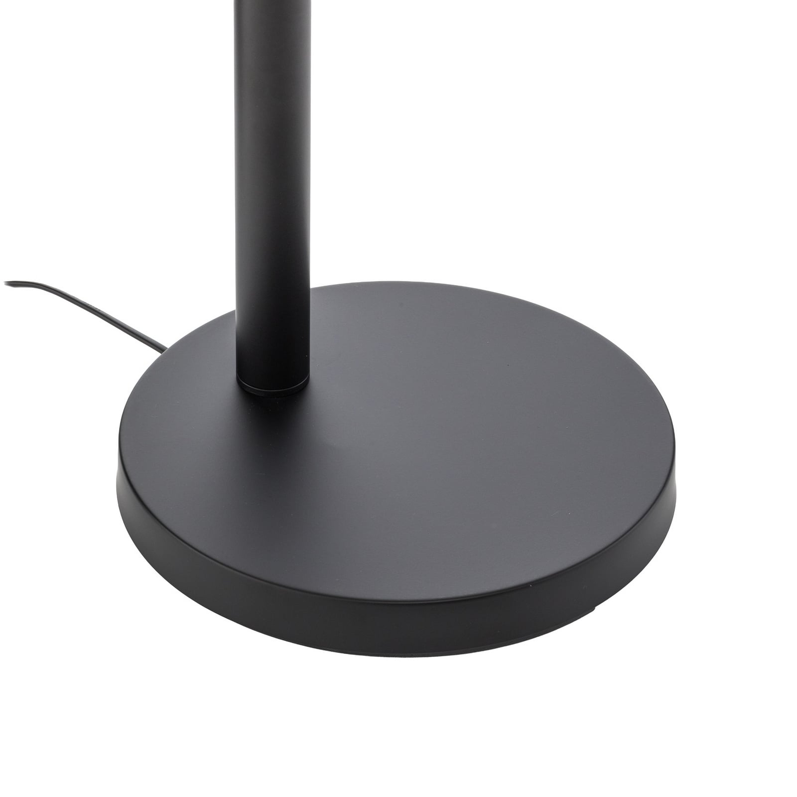 Lampa stojąca Lindby Jewa, czarna, metal, 5-punktowa, E14