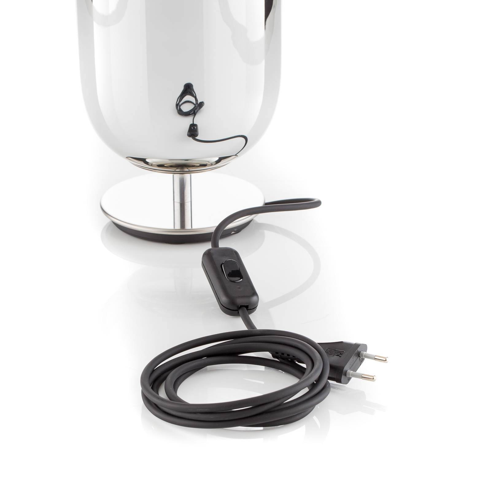 Artemide Gople Mini lampa stołowa srebrna/srebrna