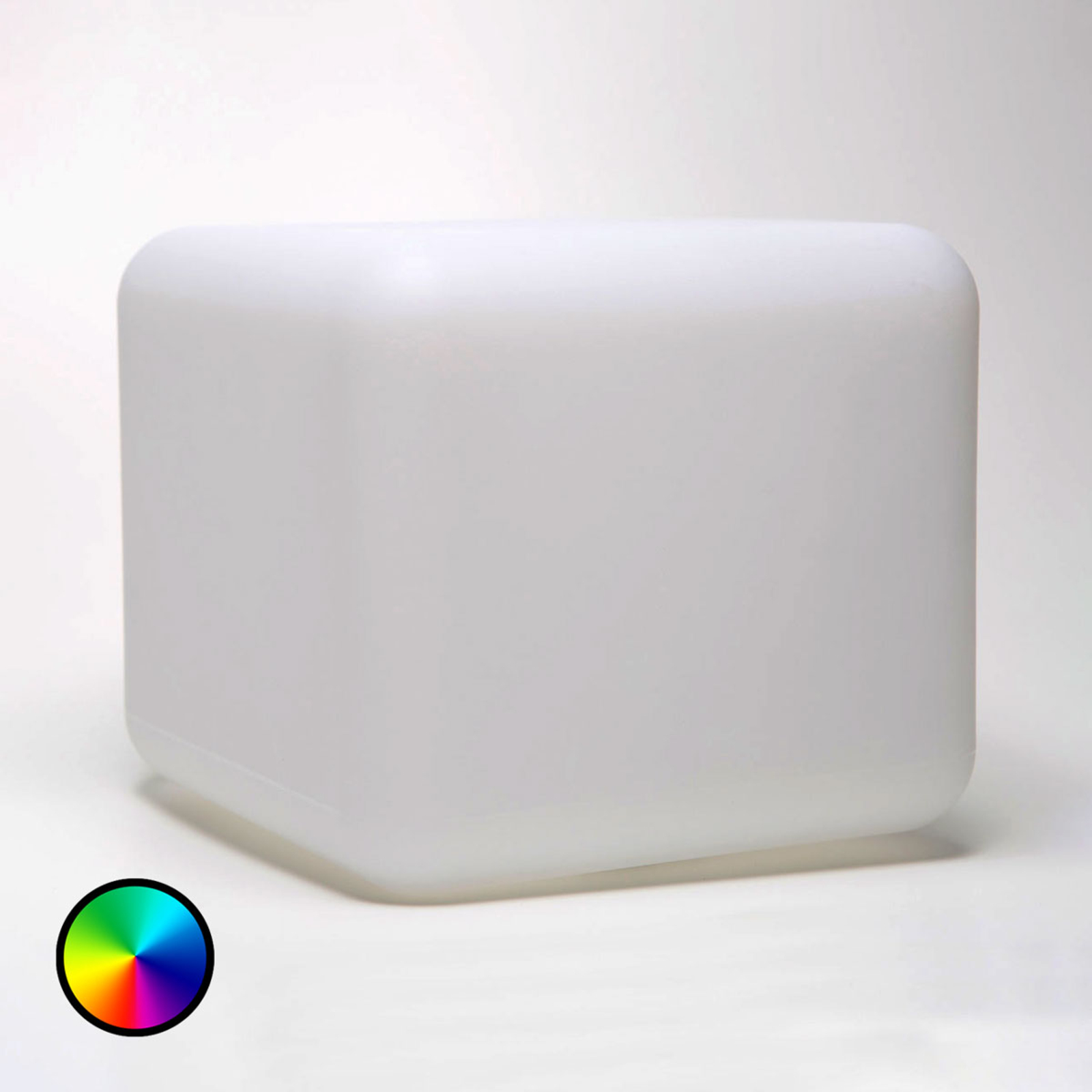 Smart&Green Dice S decorative table lamp app control RGBW 16cm, plastic, 0.5 W, energy efficiency: A+, L: 16 cm, W: 16 cm, H: 14 cm