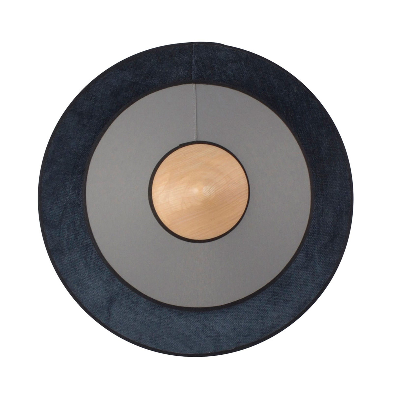 Forestier Cymbal S LED wall light made of textile