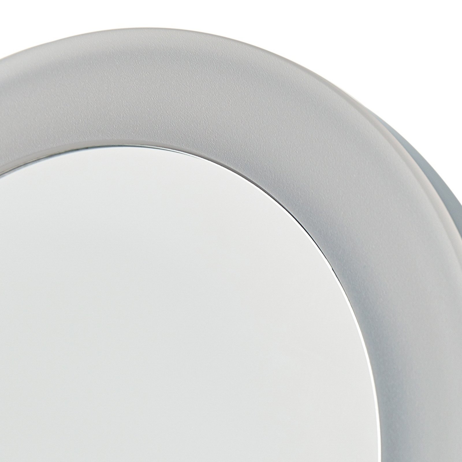 Lucande LED cosmetic mirror Fyria, chrome, steel, CCT