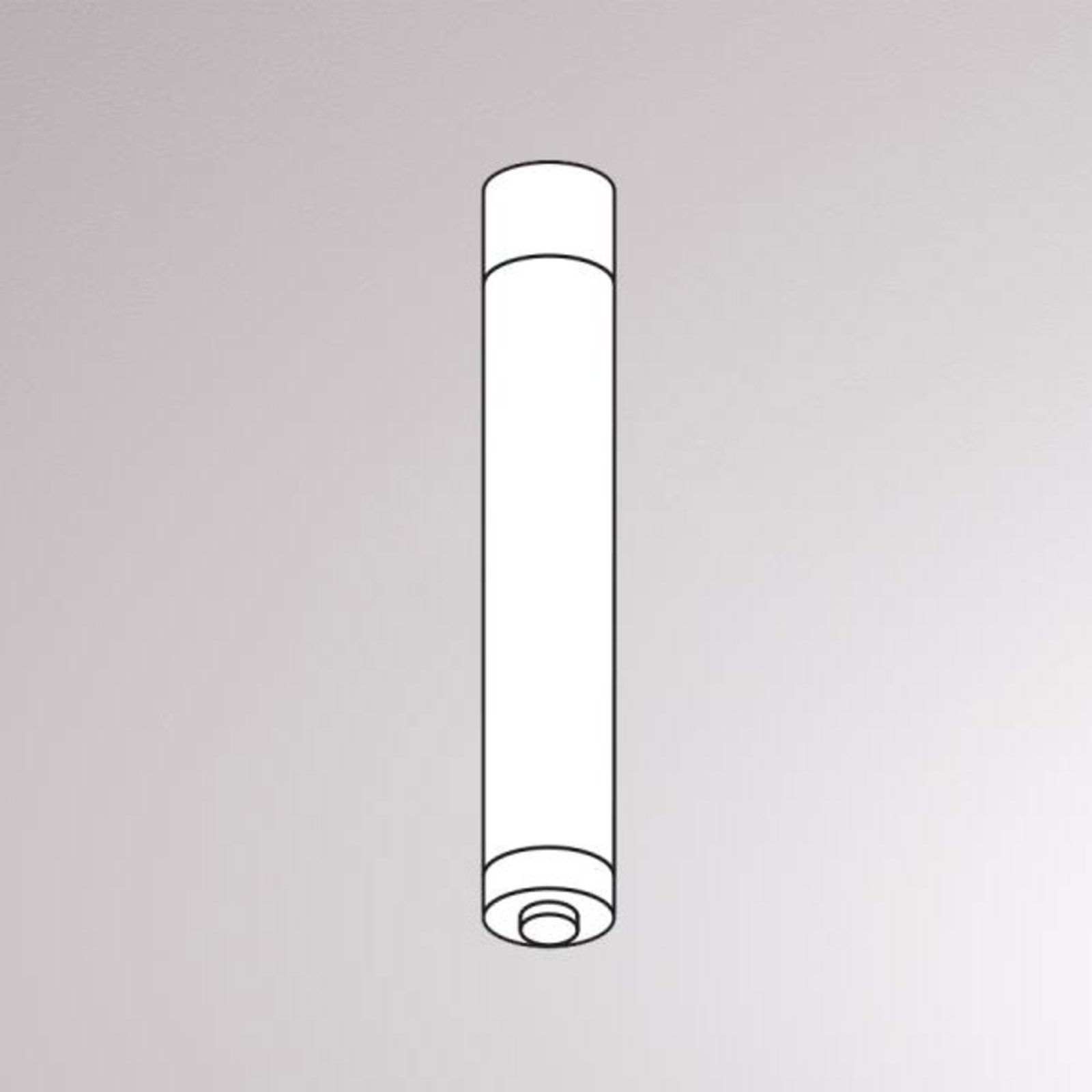 Ceiling mounting for Volare two-circuit track