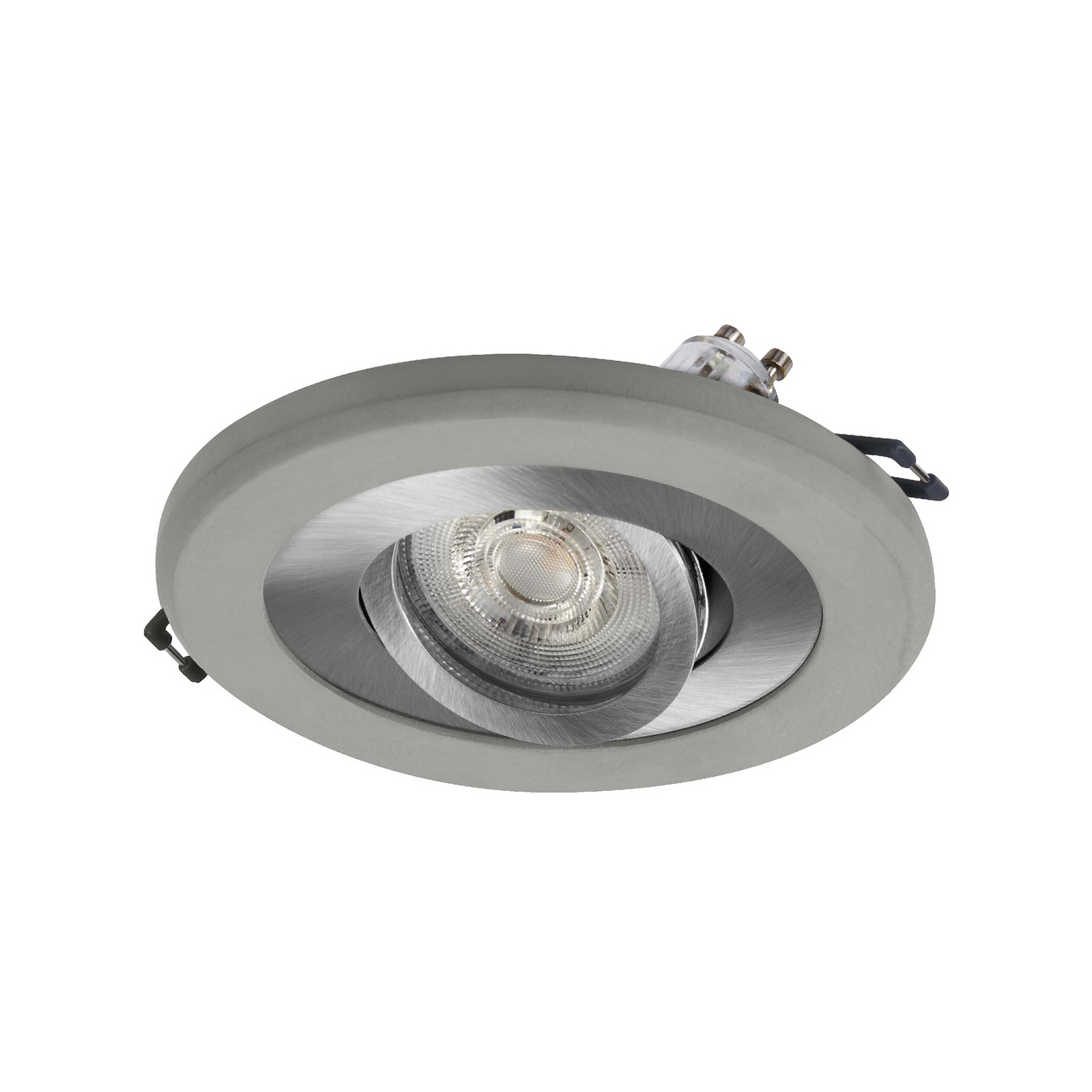 OSRAM Εντοιχισμένος προβολέας, χρώμα ανοιχτό μπετόν/νικέλιο, Ø 12 cm, GU10-LED