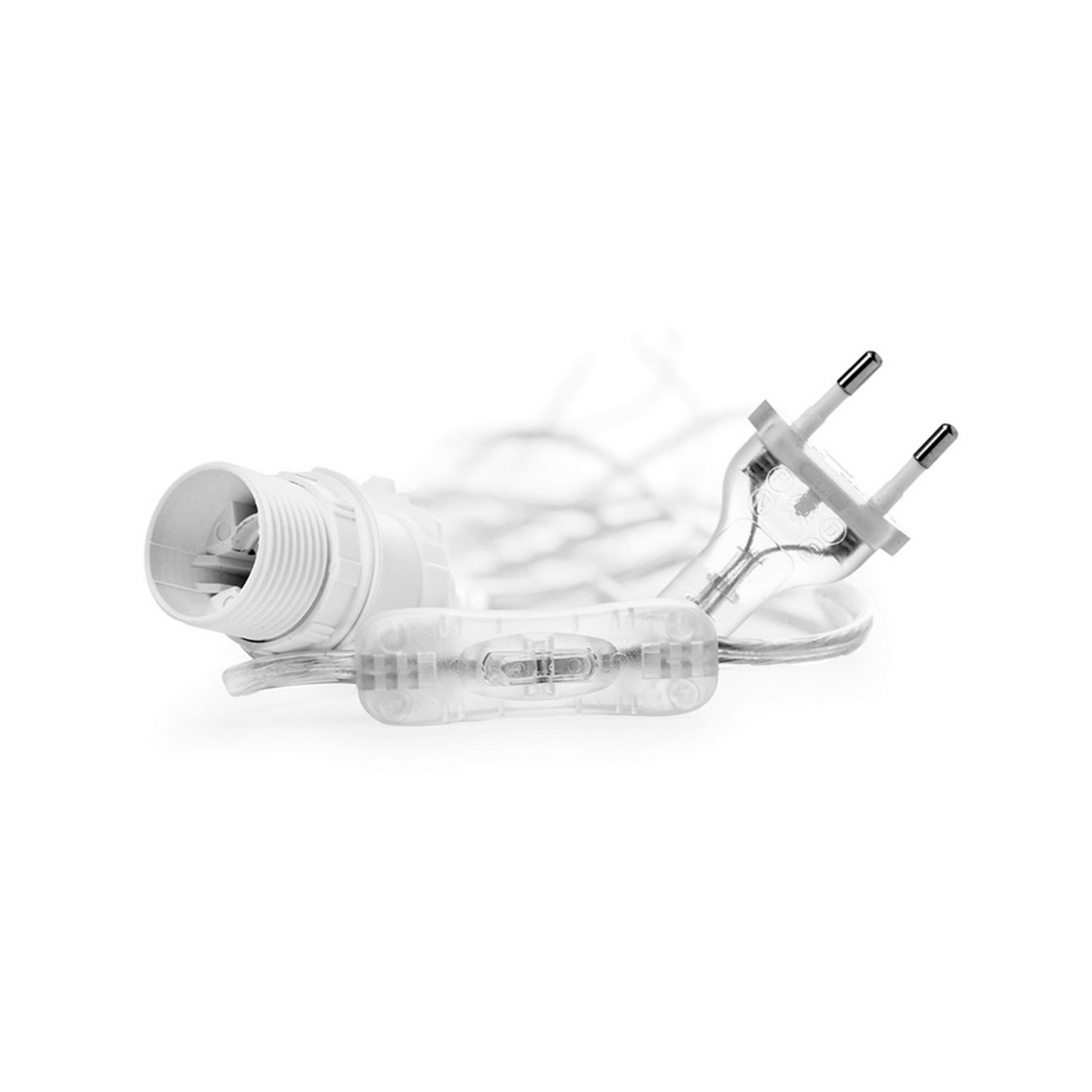 Kabel für Stern 5 m w/Switch Transparent - Watt & Veke
