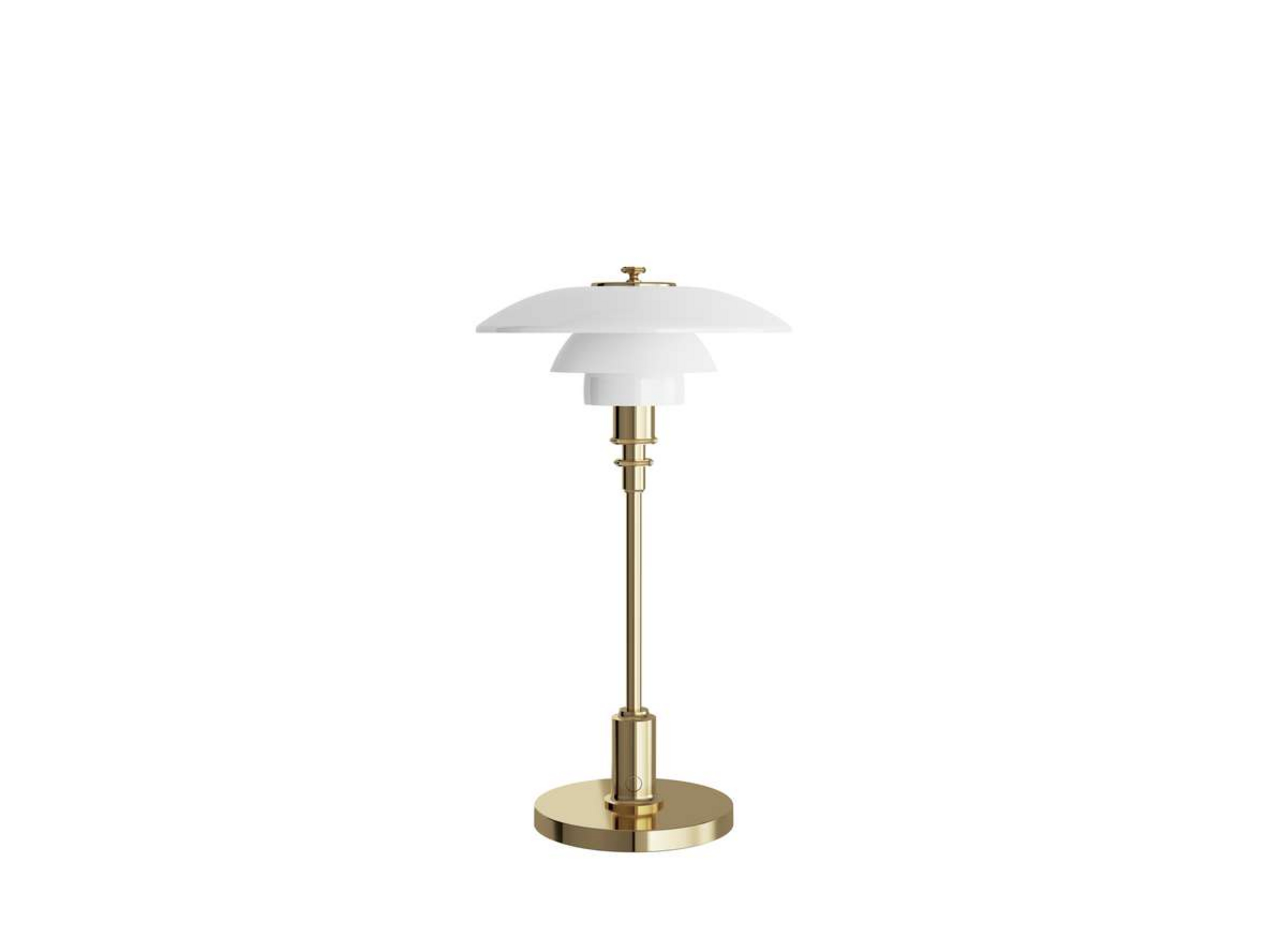 PH 2/1 Portable Lampe de Table Brass Metallised - Louis Poulsen